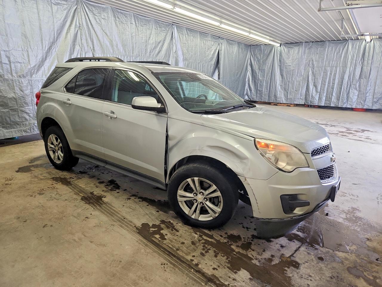 2013 Chevrolet Equinox Lt Silver vin: 2GNALDEK3D6117136