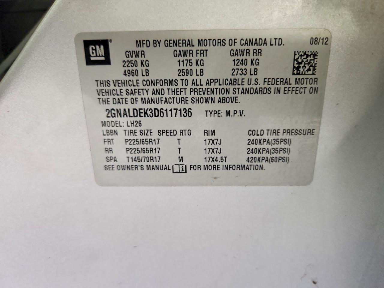2013 Chevrolet Equinox Lt Silver vin: 2GNALDEK3D6117136