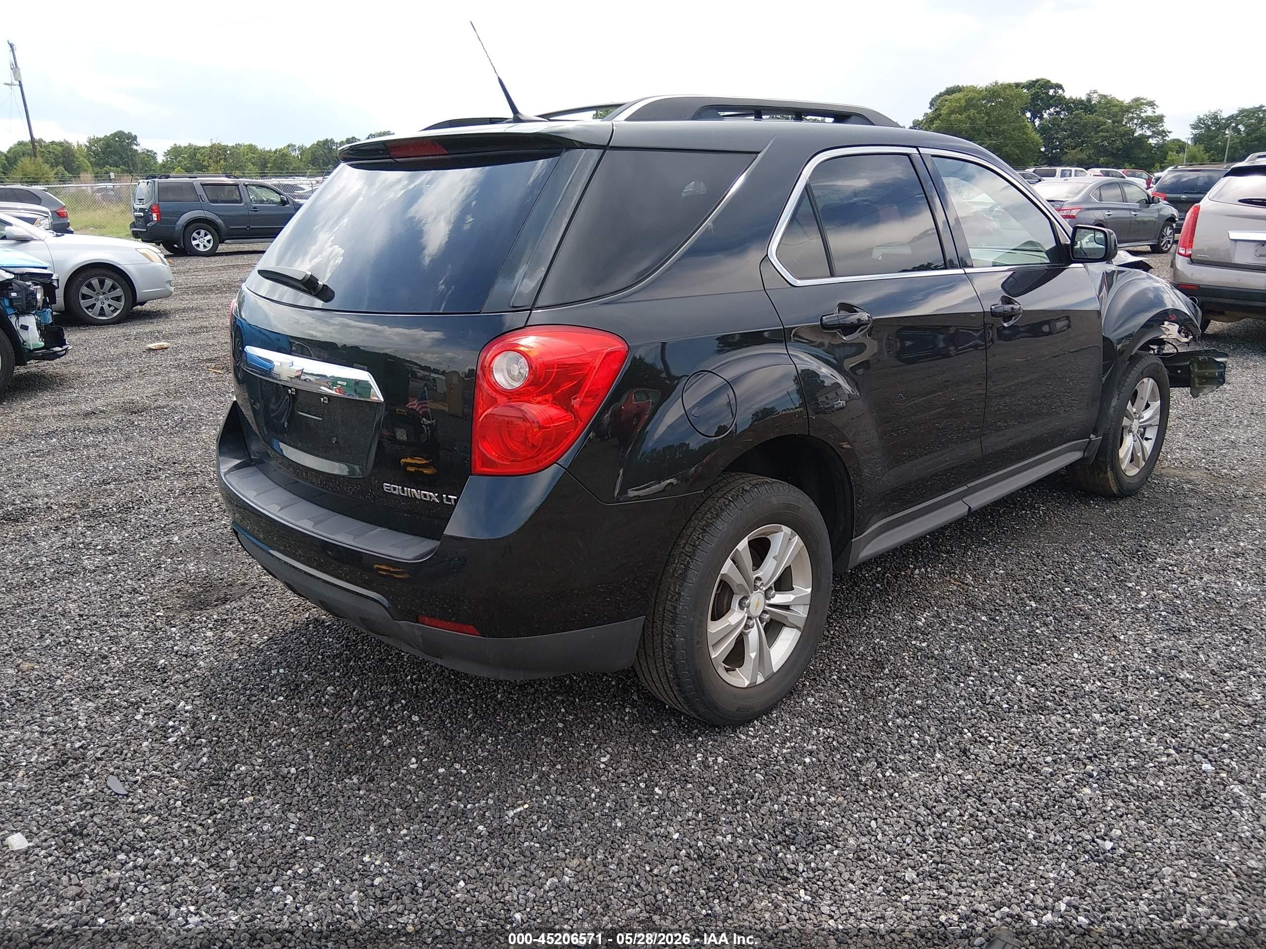 2013 Chevrolet Equinox 1lt Black vin: 2GNALDEK3D6120604