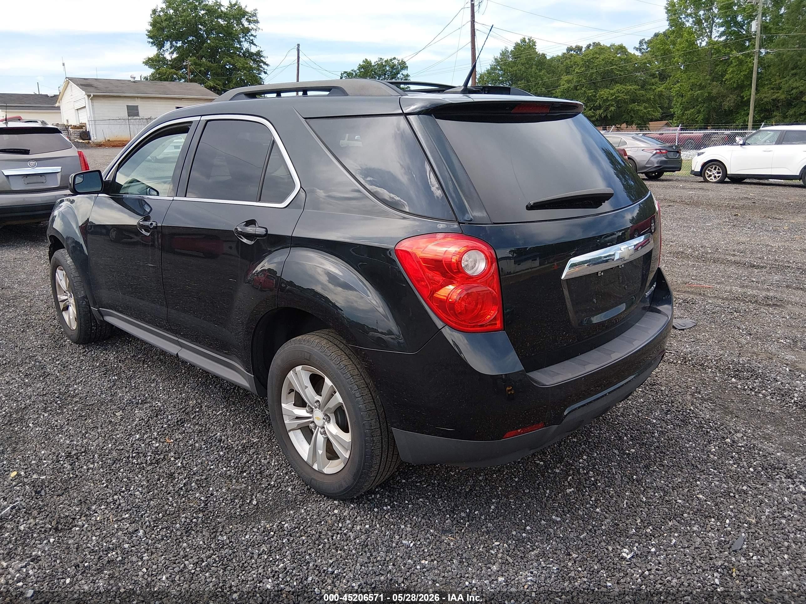 2013 Chevrolet Equinox 1lt Black vin: 2GNALDEK3D6120604
