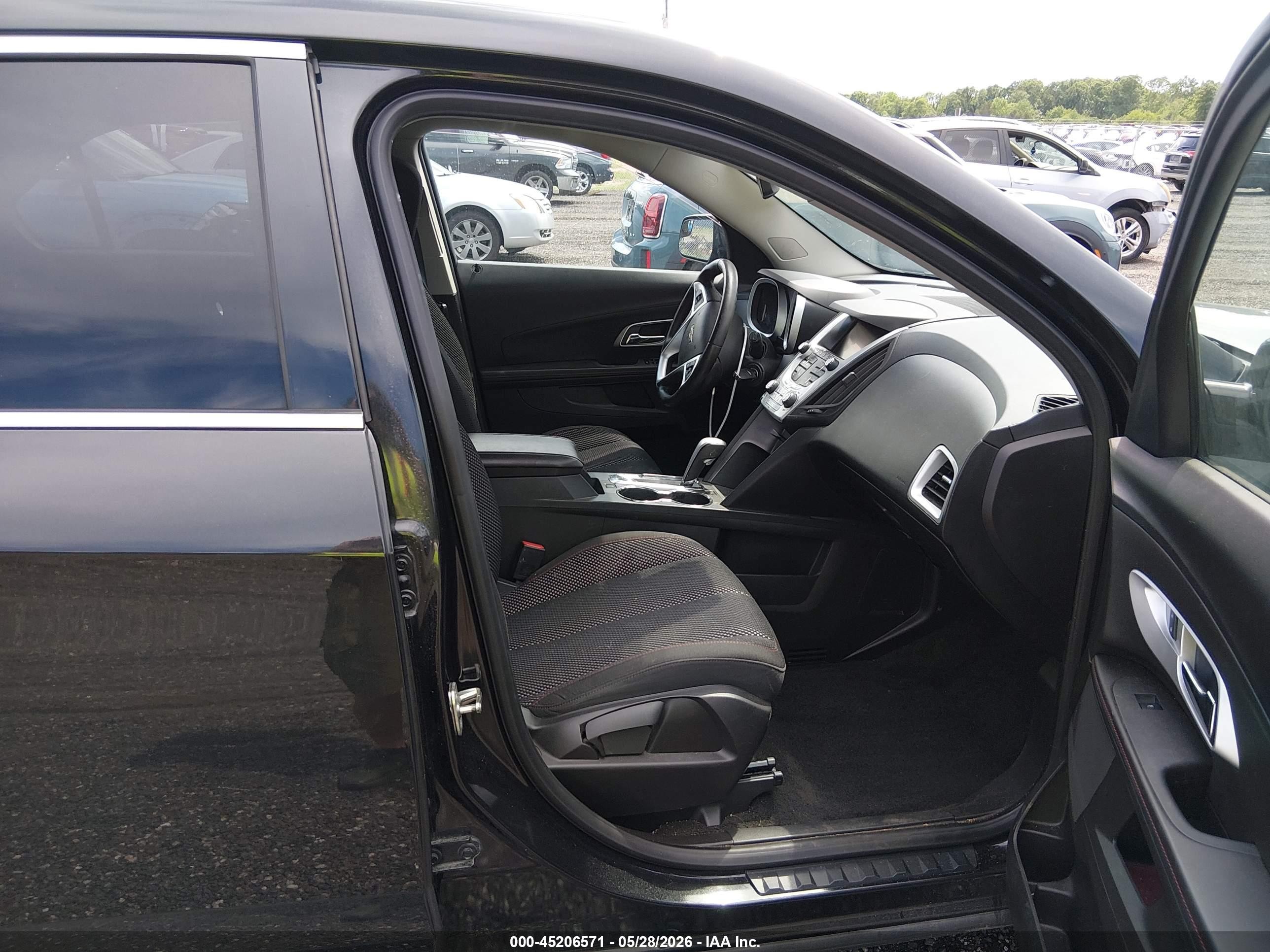 2013 Chevrolet Equinox 1lt Black vin: 2GNALDEK3D6120604