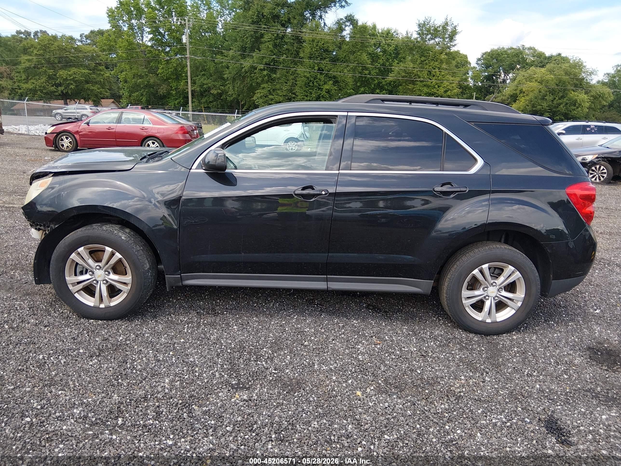 2013 Chevrolet Equinox 1lt Black vin: 2GNALDEK3D6120604