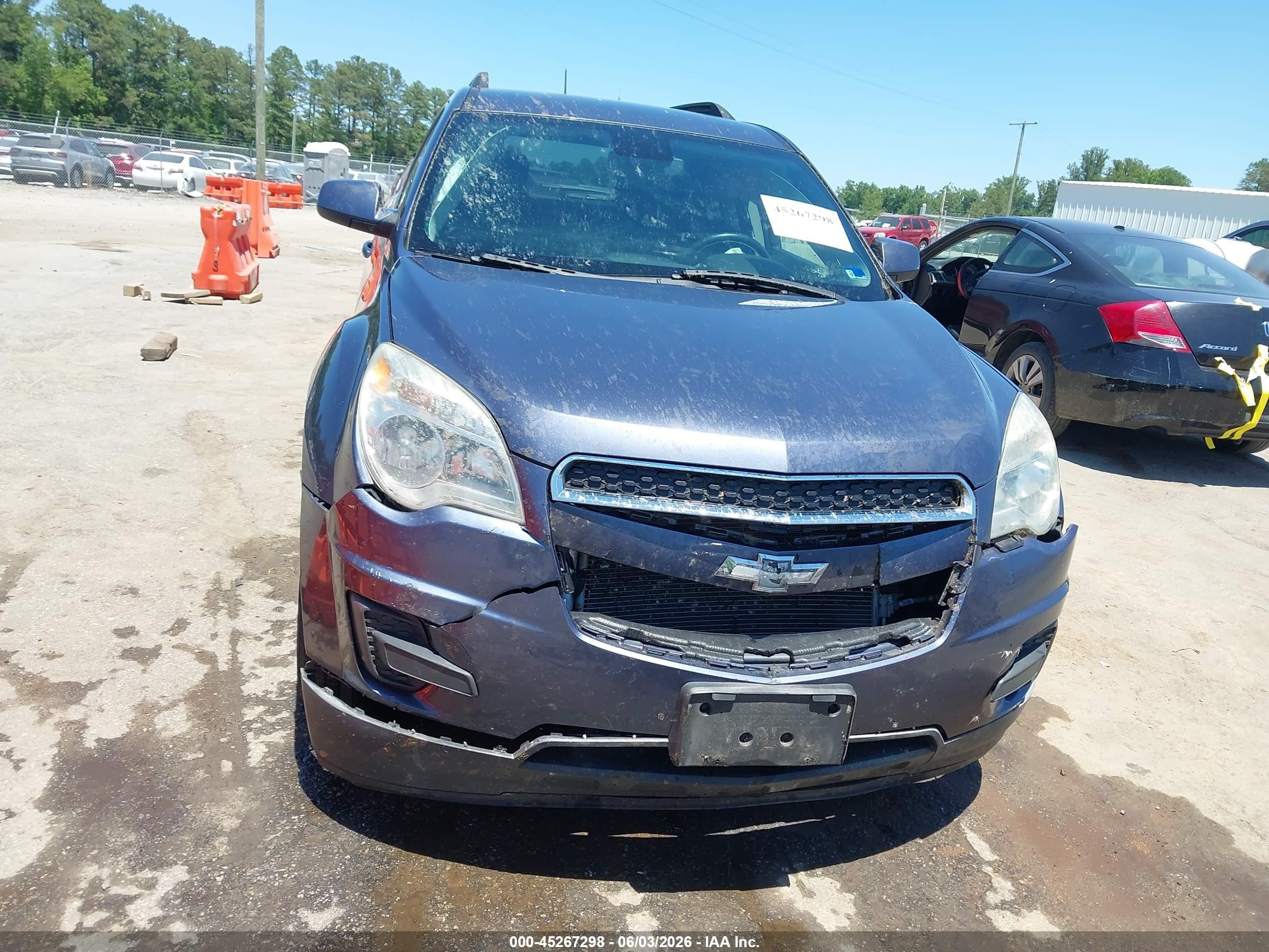 2013 Chevrolet Equinox 1lt Blue vin: 2GNALDEK3D6170984