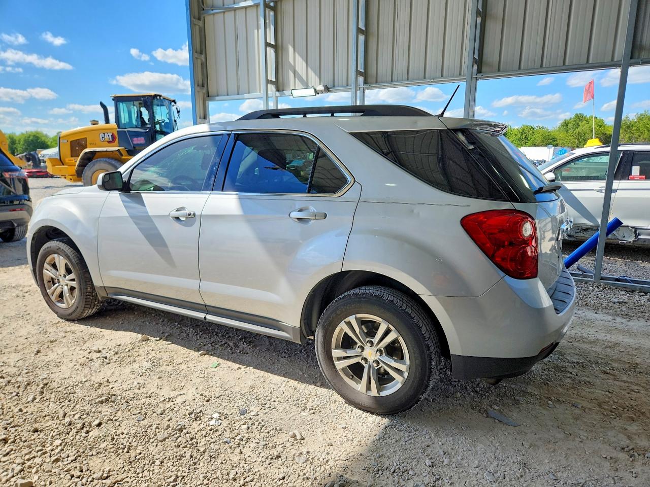 2013 Chevrolet Equinox Lt Silver vin: 2GNALDEK3D6180544