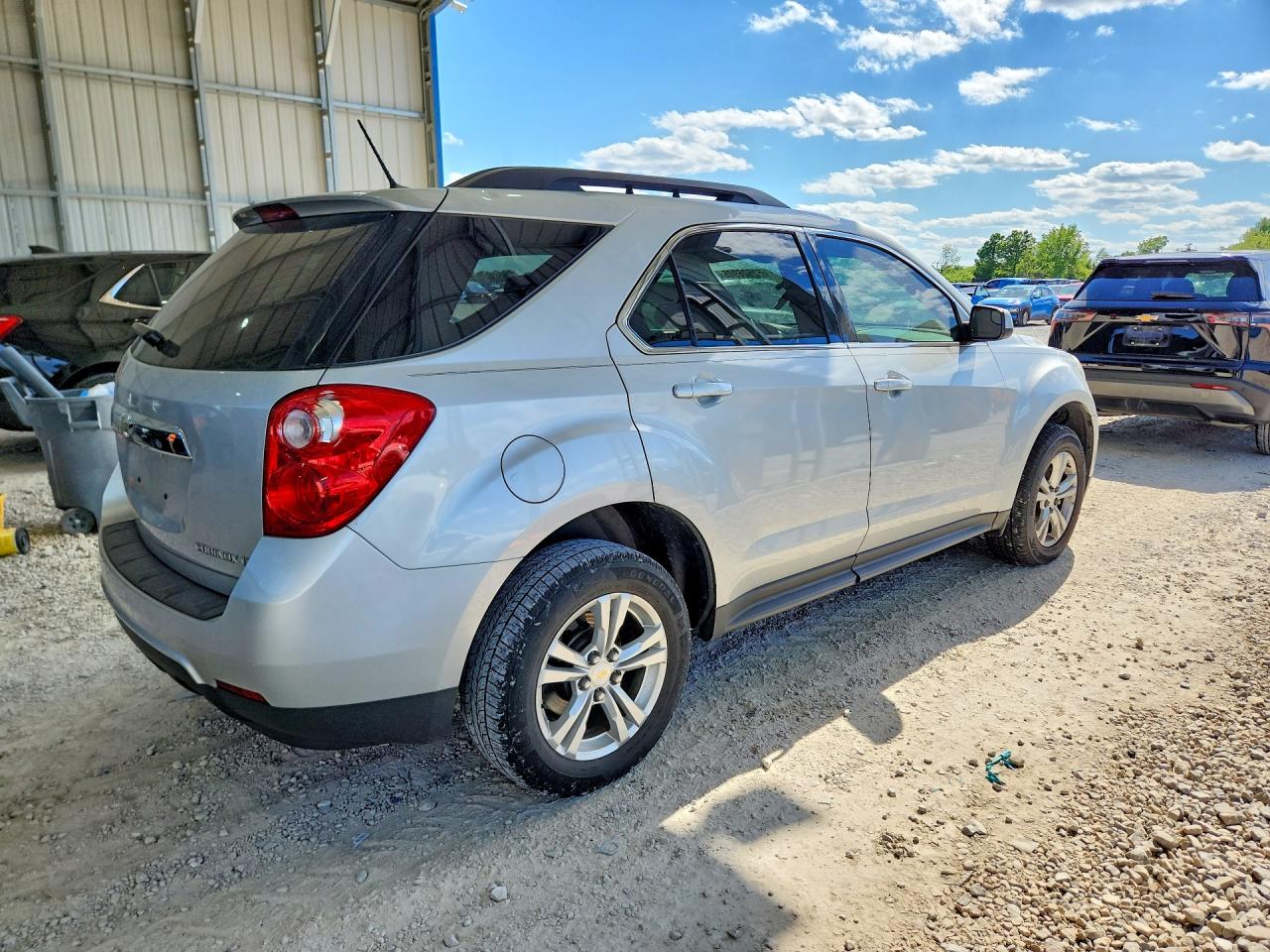 2013 Chevrolet Equinox Lt Silver vin: 2GNALDEK3D6180544