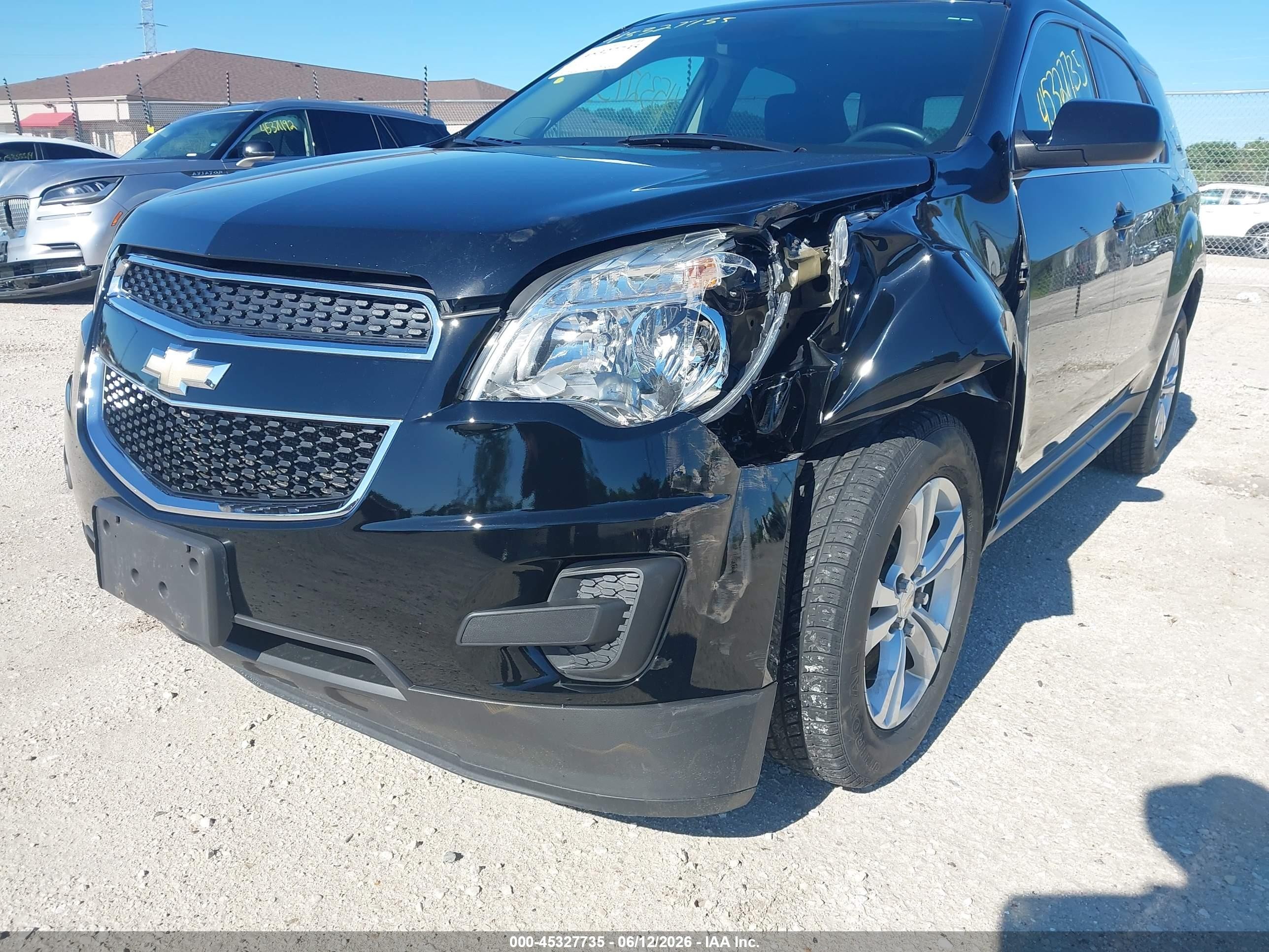 2013 Chevrolet Equinox 1lt Black vin: 2GNALDEK3D6273712