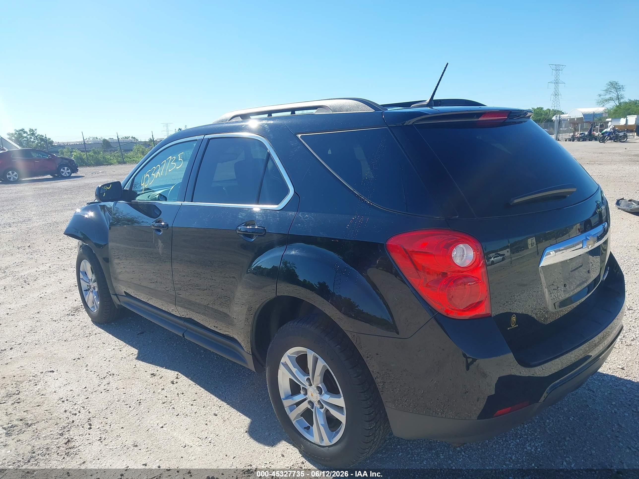 2013 Chevrolet Equinox 1lt Black vin: 2GNALDEK3D6273712