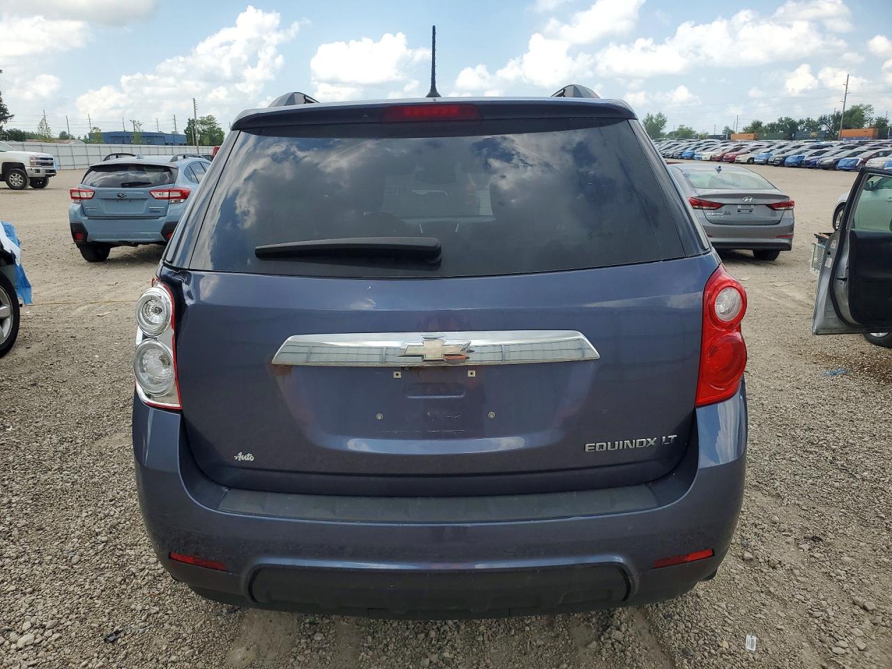 2013 Chevrolet Equinox Lt Blue vin: 2GNALDEK3D6375432