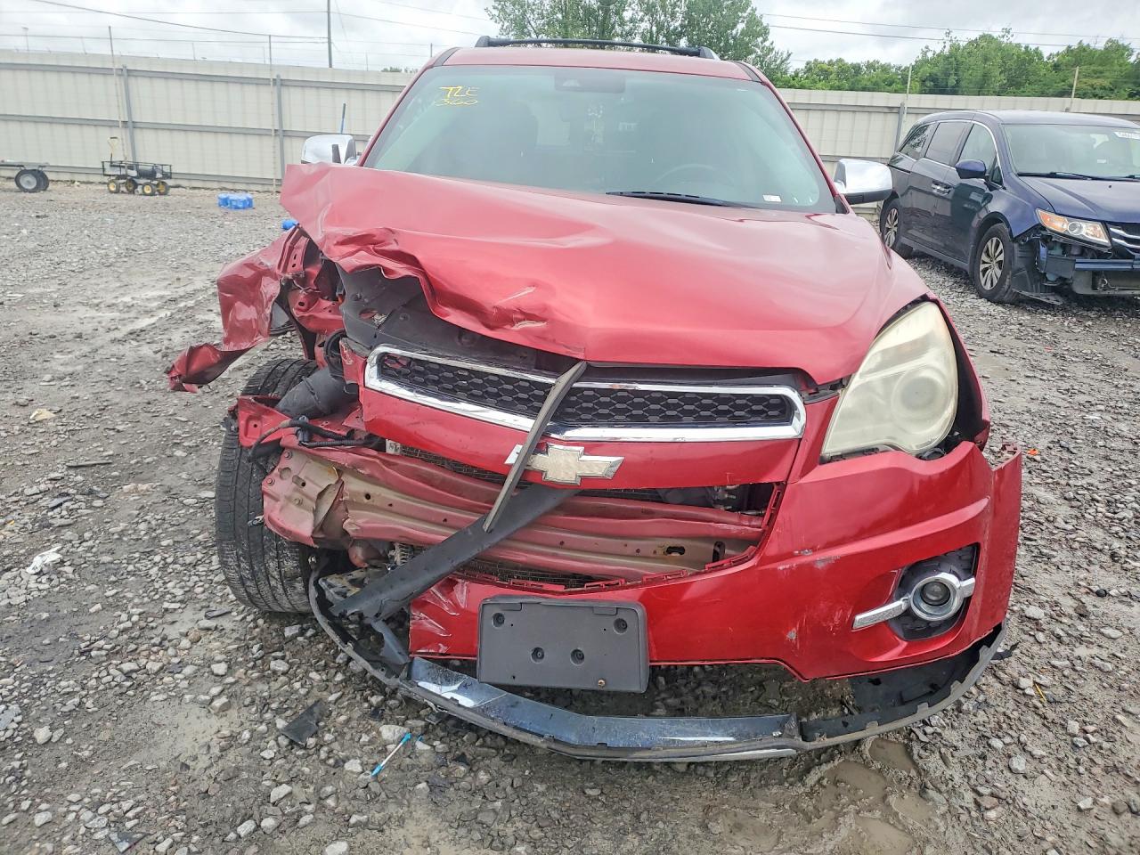2014 Chevrolet Equinox Ltz Красный vin: 2GNALDEK3E6172347