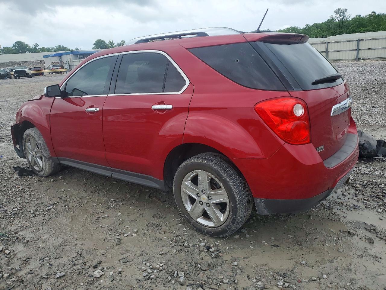 2014 Chevrolet Equinox Ltz Красный vin: 2GNALDEK3E6172347