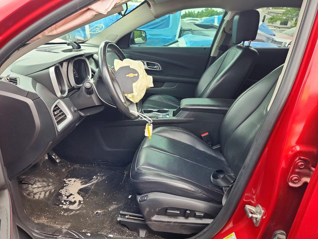 2014 Chevrolet Equinox Ltz Красный vin: 2GNALDEK3E6172347