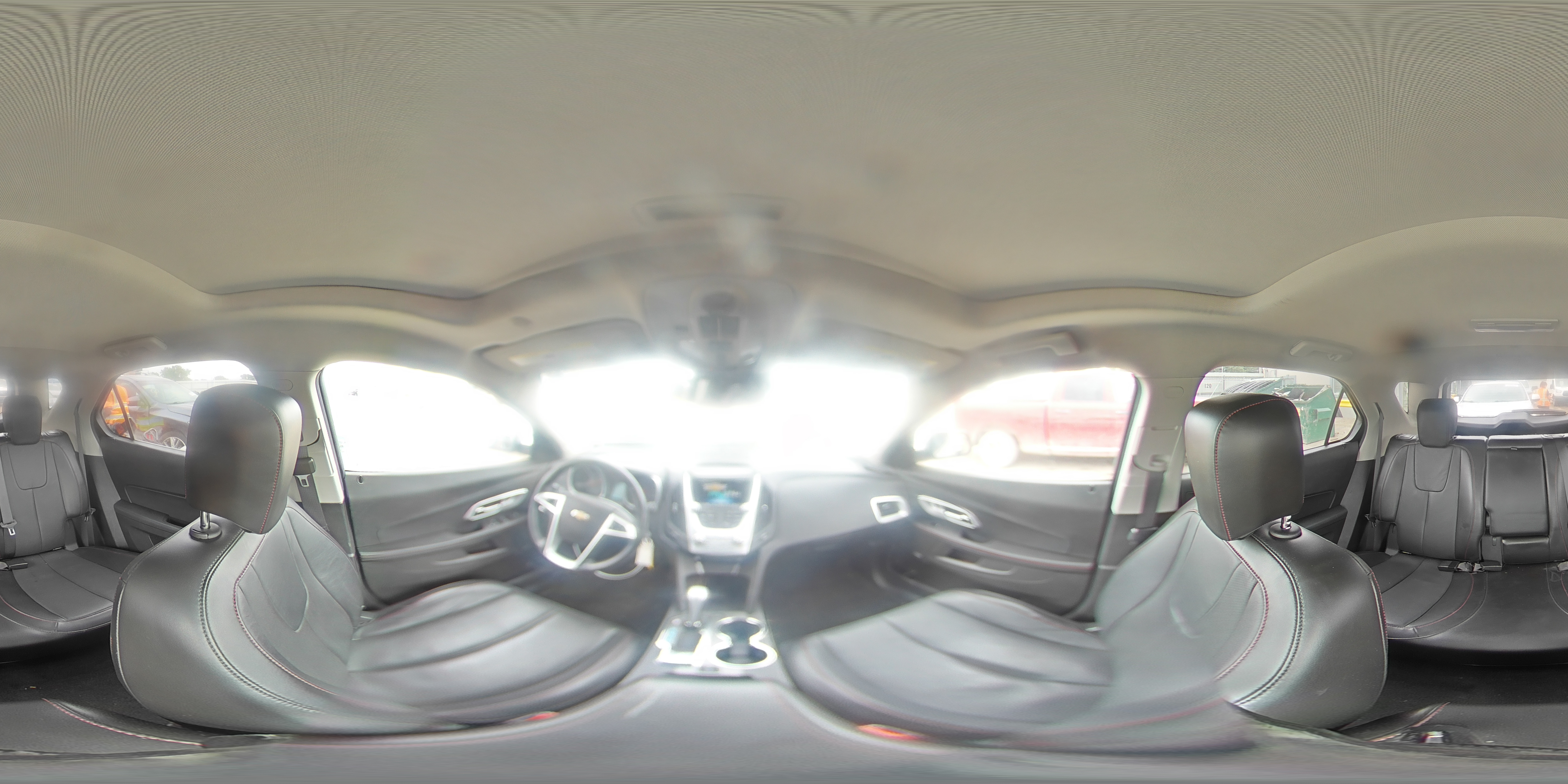 2015 Chevrolet Equinox Ltz Silver vin: 2GNALDEK3F6122775