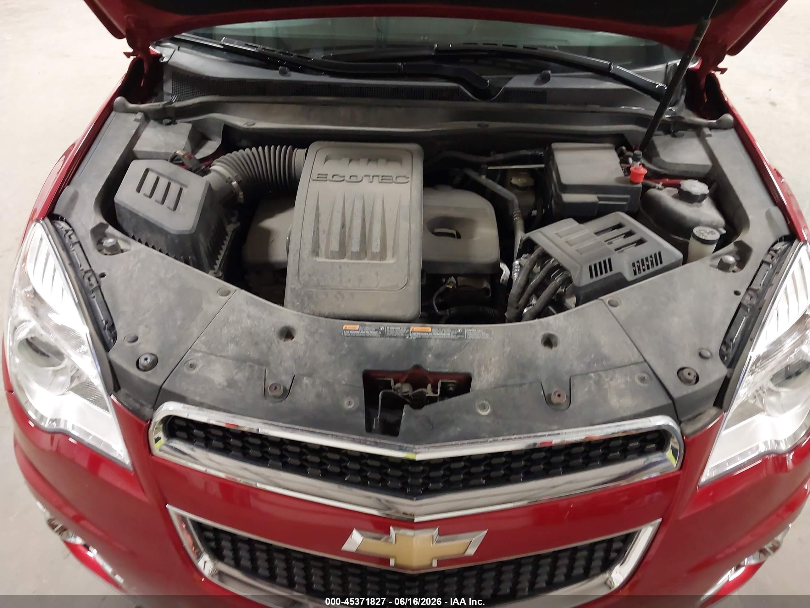2015 Chevrolet Equinox Ltz Red vin: 2GNALDEK3F6144520