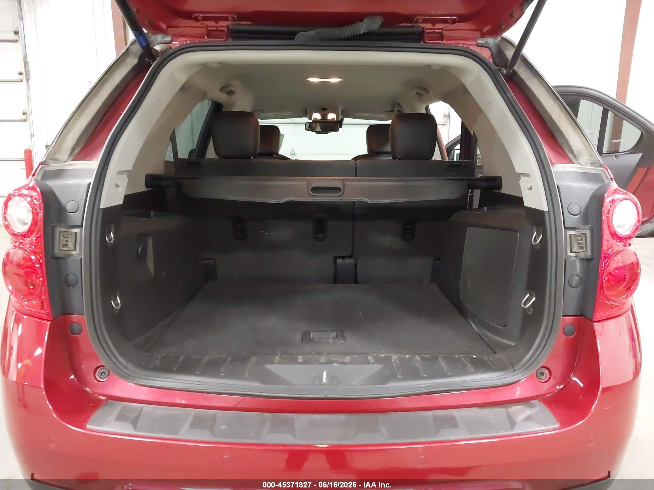 2015 Chevrolet Equinox Ltz Red vin: 2GNALDEK3F6144520