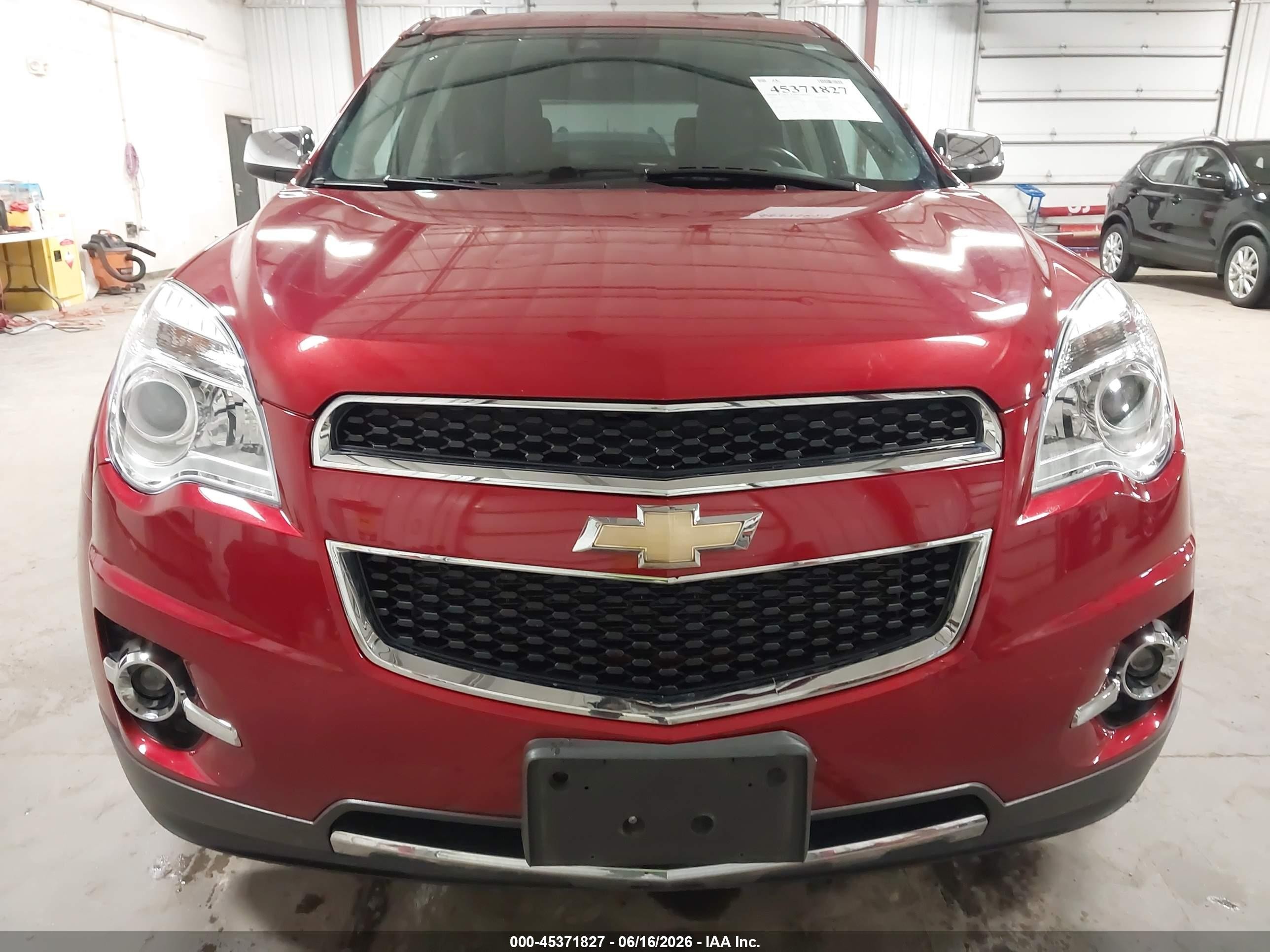 2015 Chevrolet Equinox Ltz Red vin: 2GNALDEK3F6144520