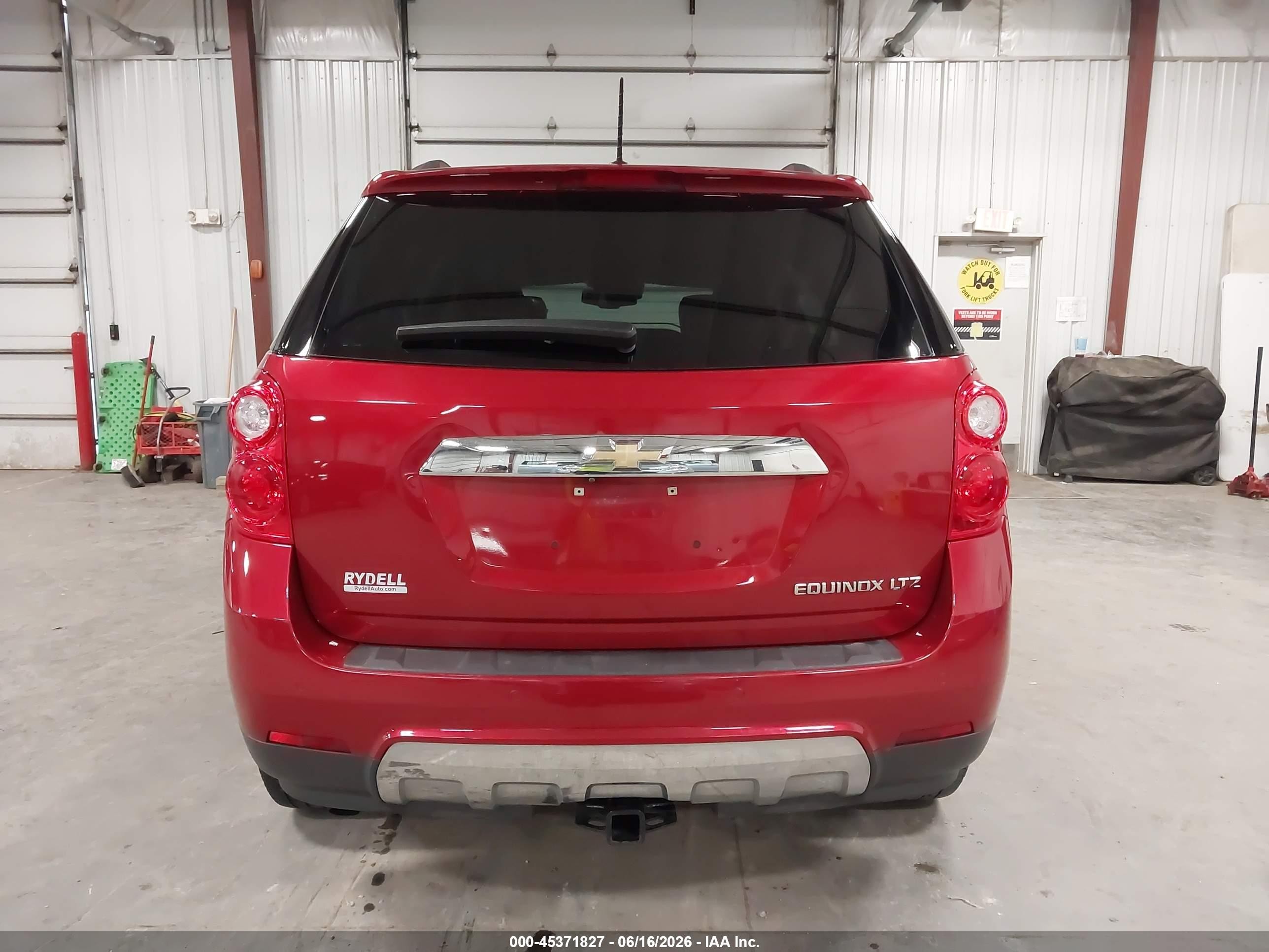 2015 Chevrolet Equinox Ltz Red vin: 2GNALDEK3F6144520
