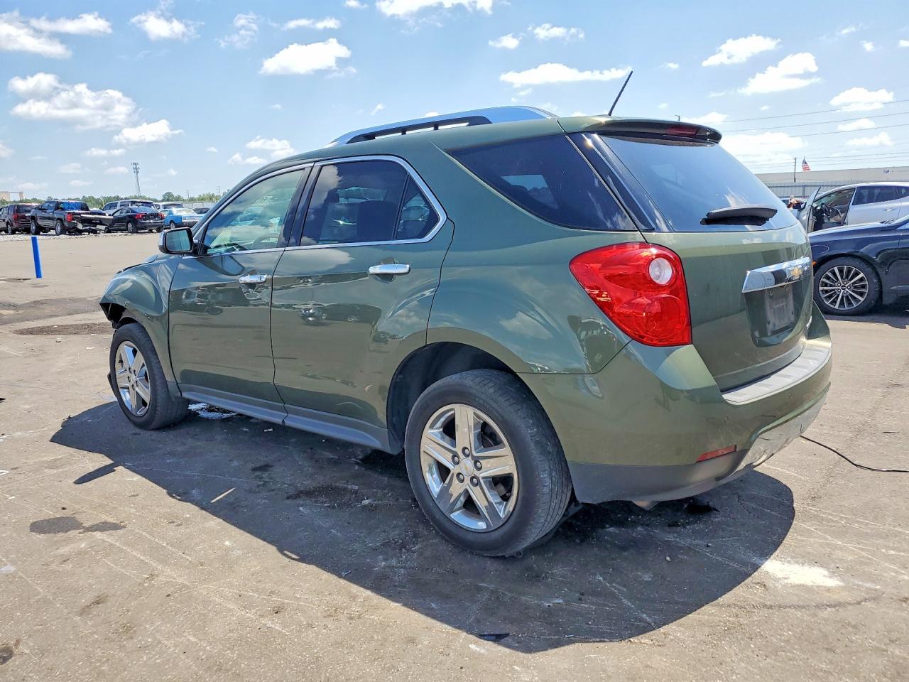 2015 Chevrolet Equinox Ltz Green vin: 2GNALDEK3F6161026