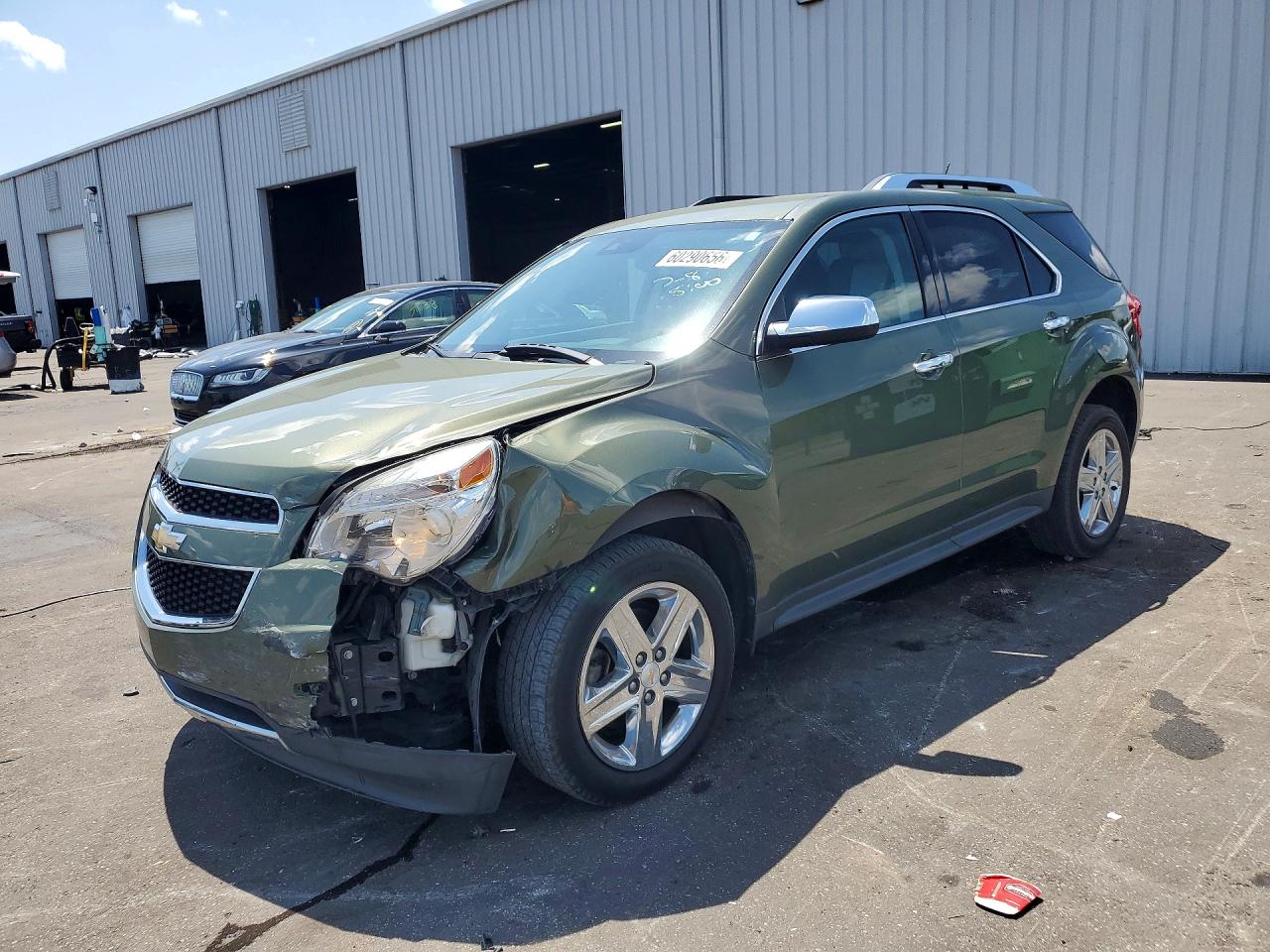 2015 Chevrolet Equinox Ltz Green vin: 2GNALDEK3F6161026