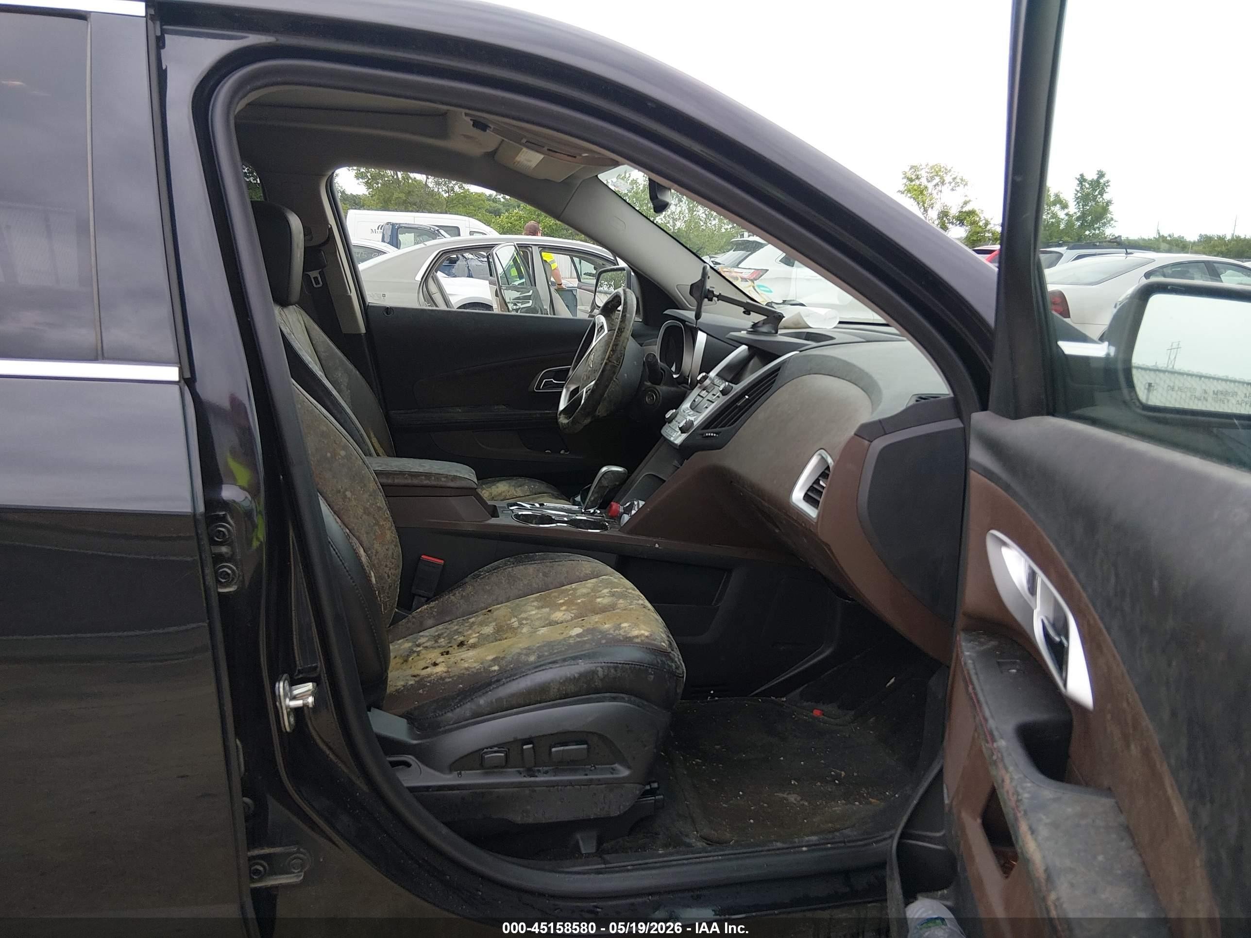 2015 Chevrolet Equinox Ltz Black vin: 2GNALDEK3F6223802