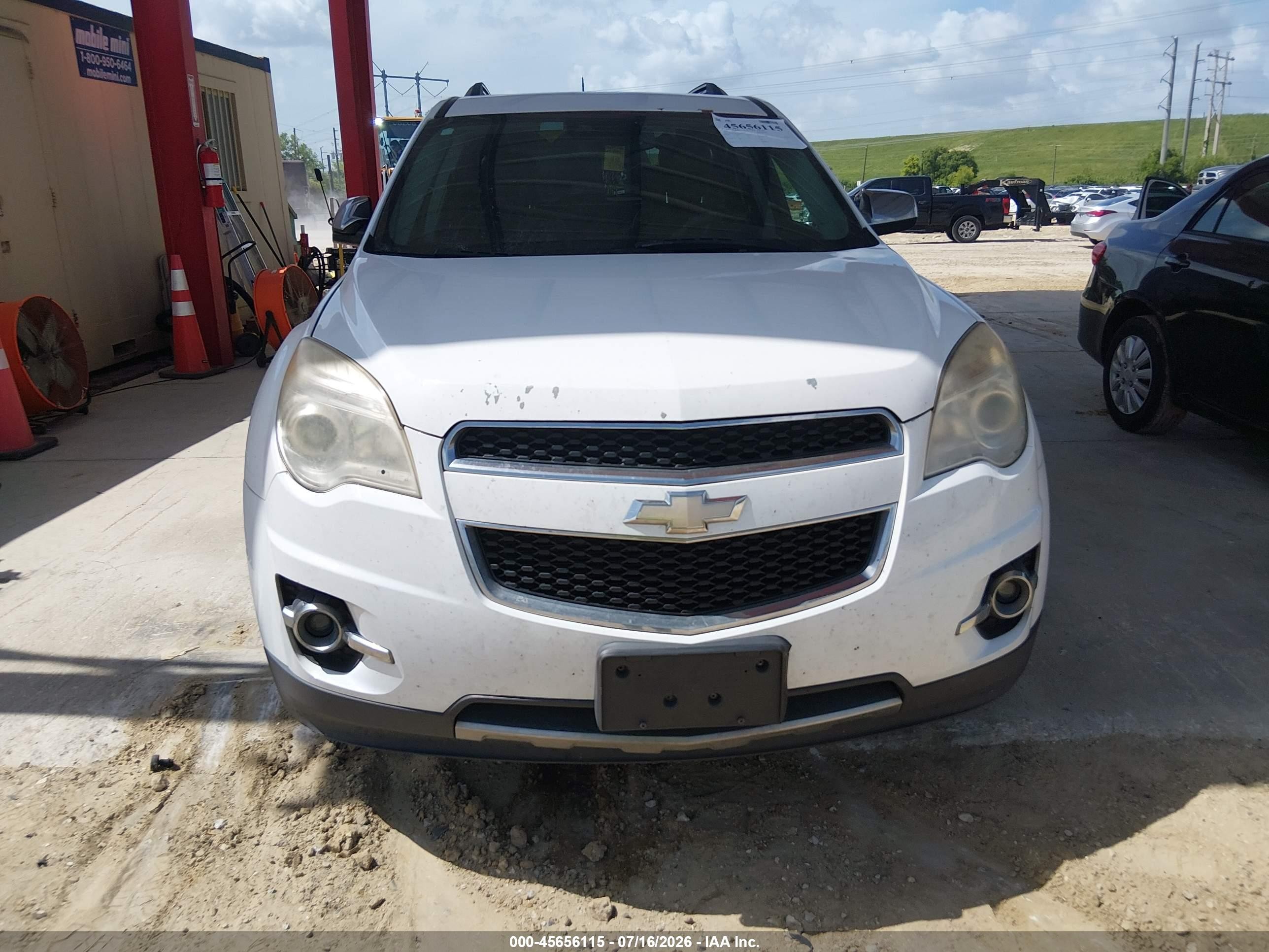2015 Chevrolet Equinox Ltz White vin: 2GNALDEK3F6304525