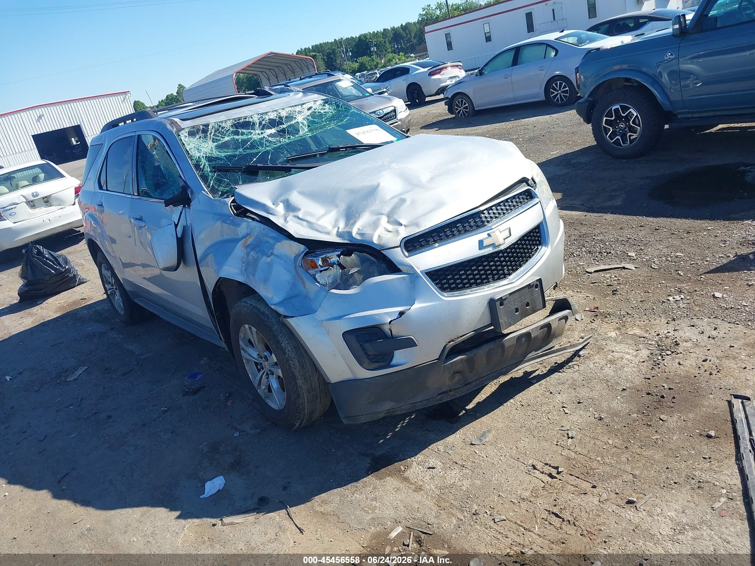 2012 Chevrolet Equinox Lt W/1lt Серебряный vin: 2GNALDEK4C1133101