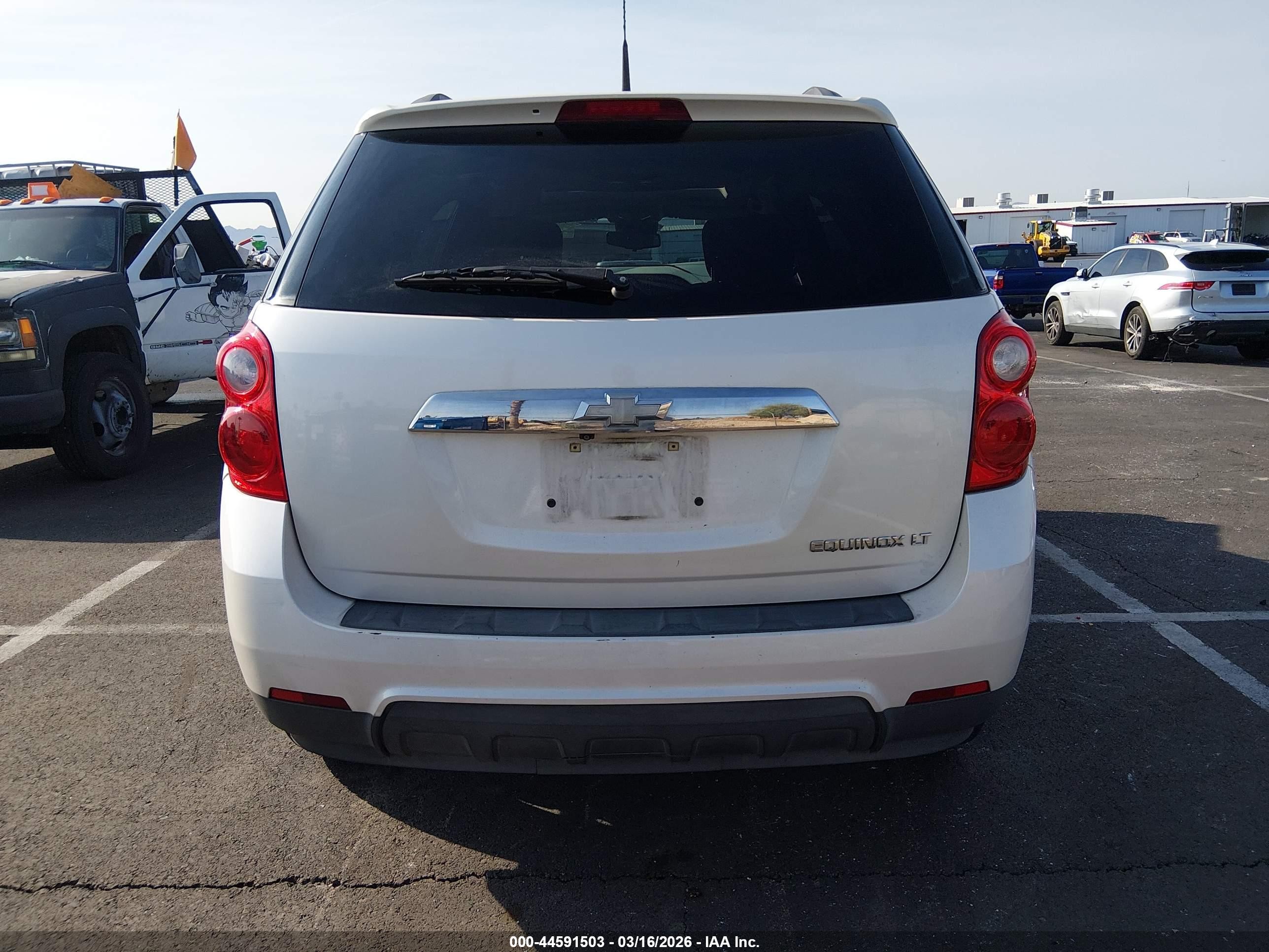 2012 Chevrolet Equinox 1lt Белый vin: 2GNALDEK4C1225423