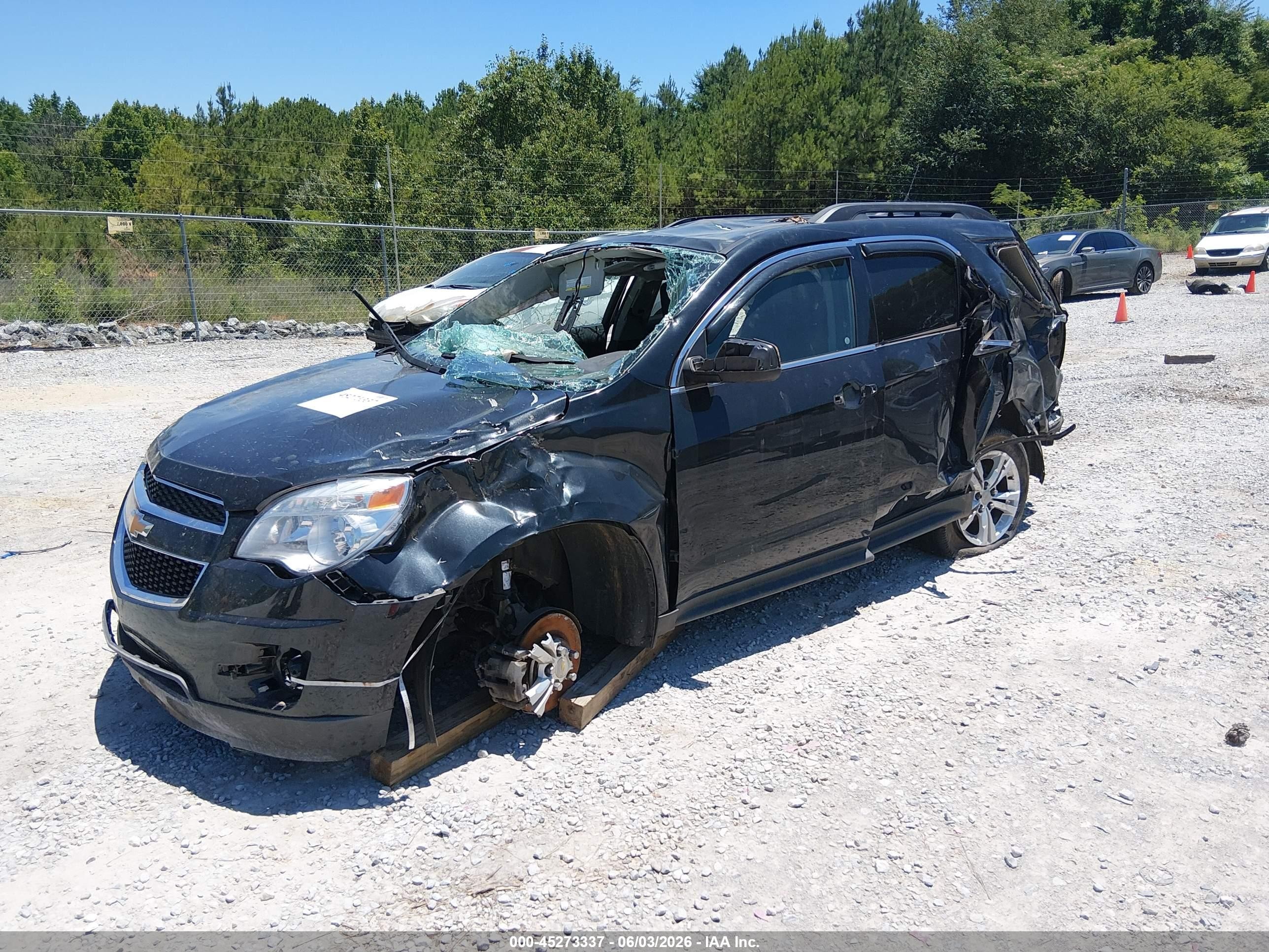 2012 Chevrolet Equinox 1lt Black vin: 2GNALDEK4C6133084