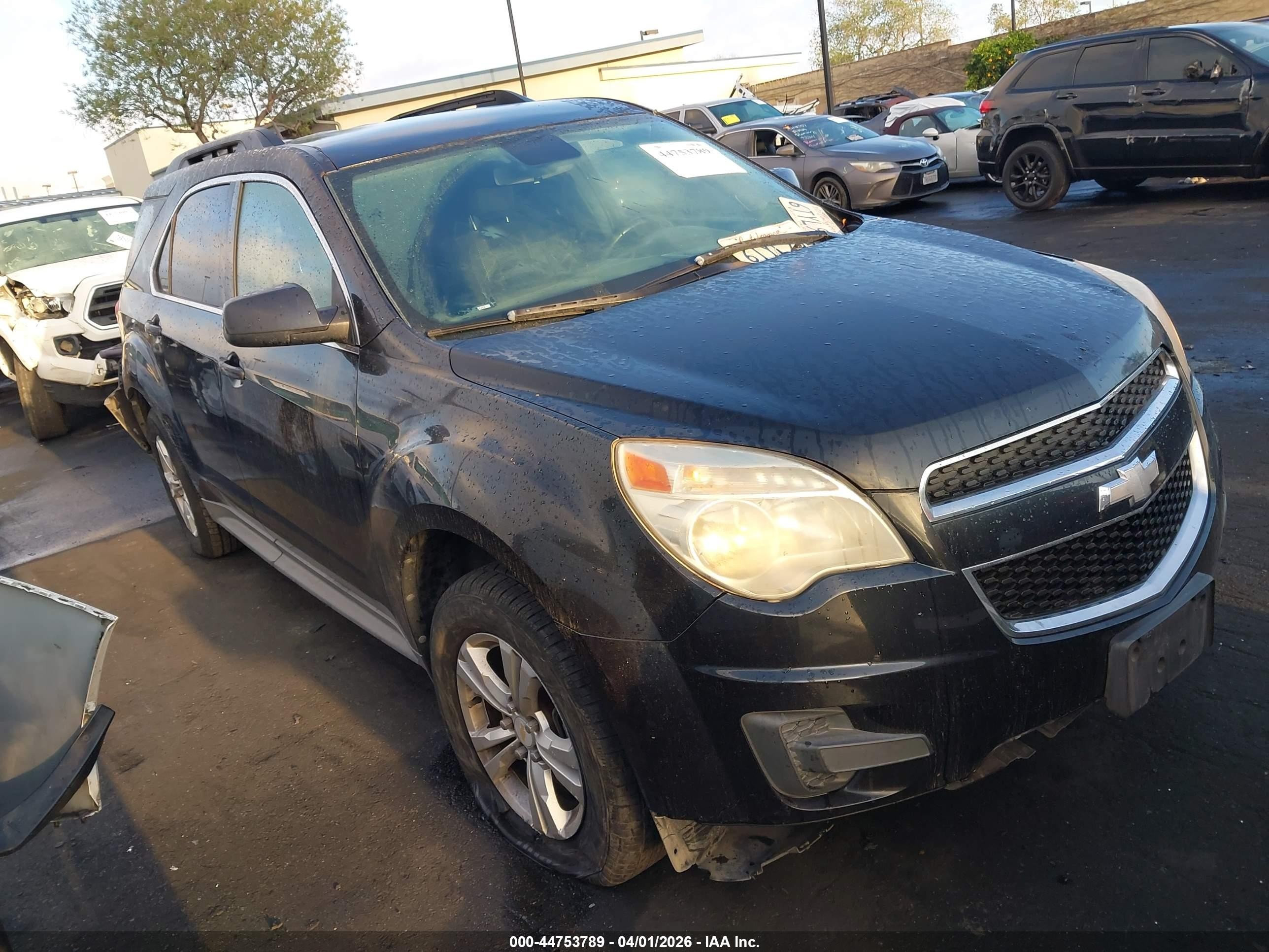 2012 Chevrolet Equinox 1lt Black vin: 2GNALDEK4C6157630
