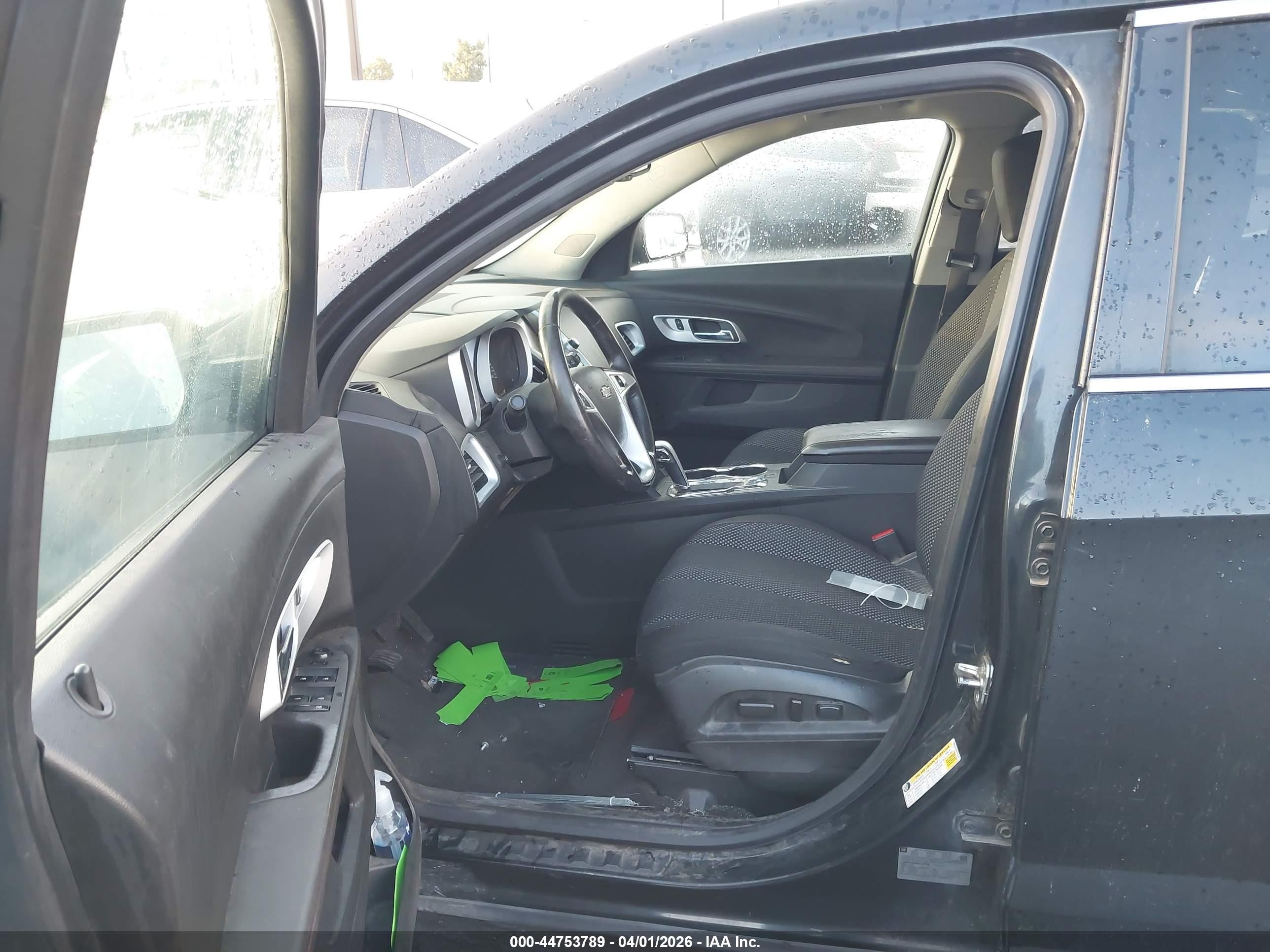 2012 Chevrolet Equinox 1lt Black vin: 2GNALDEK4C6157630