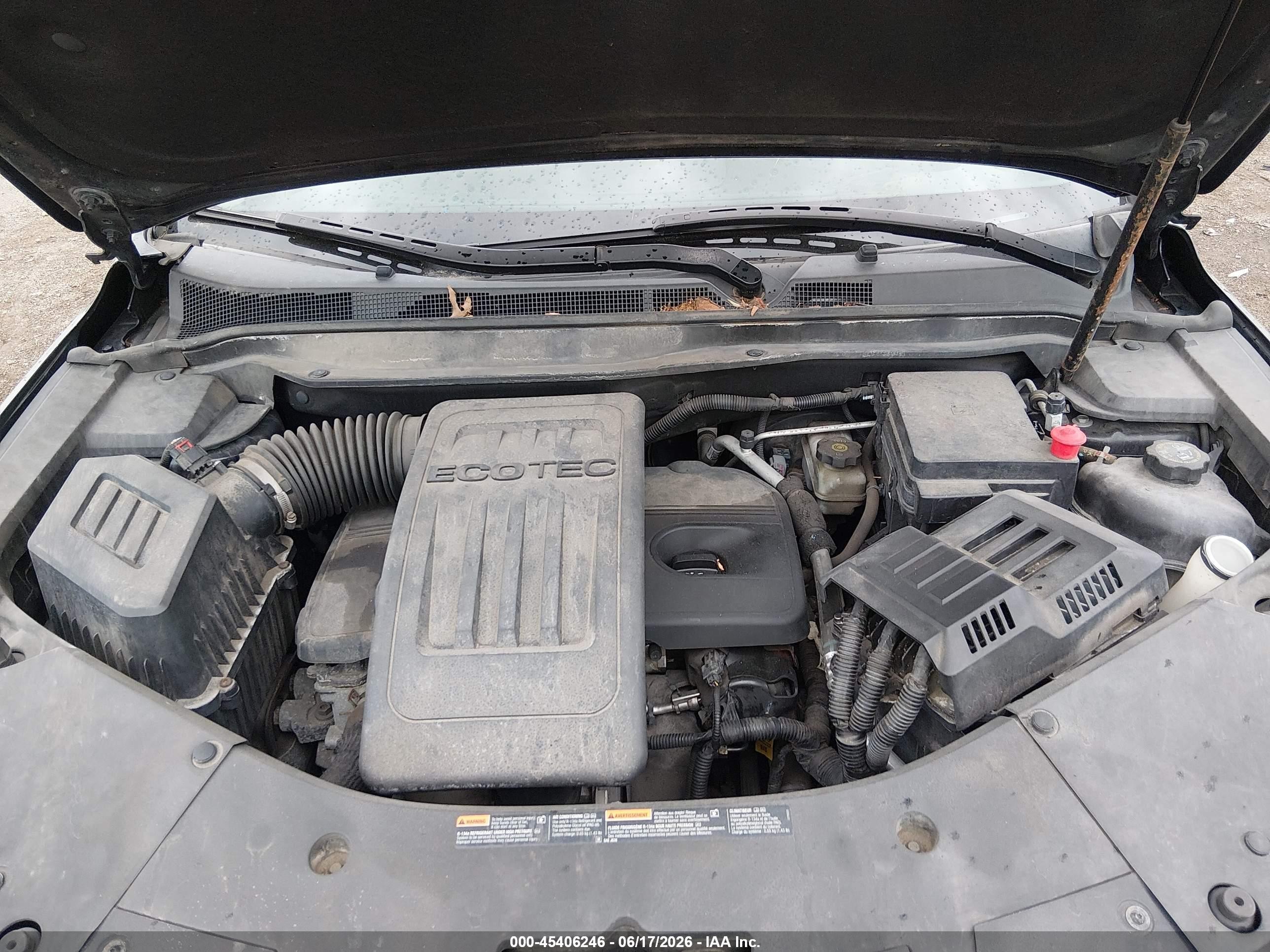 2012 Chevrolet Equinox 1lt Black vin: 2GNALDEK4C6338582