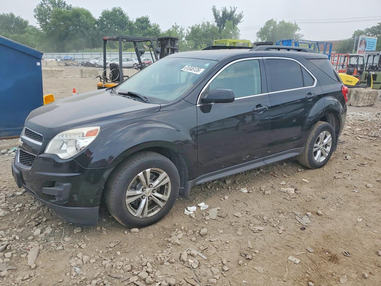 2013 Chevrolet Equinox Lt Black vin: 2GNALDEK4D1110483