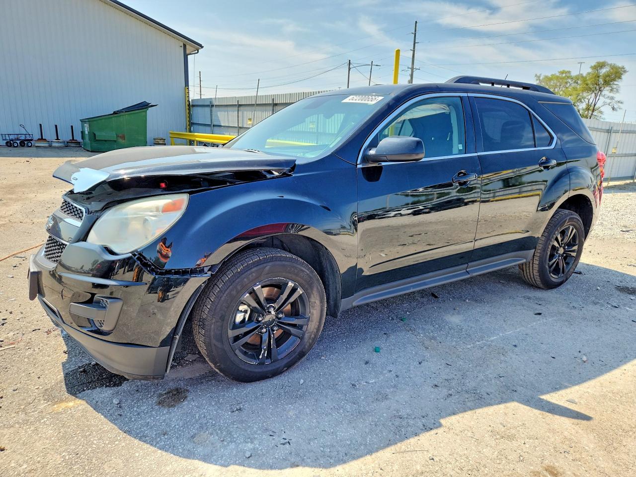 2013 Chevrolet Equinox Lt Black vin: 2GNALDEK4D1112685