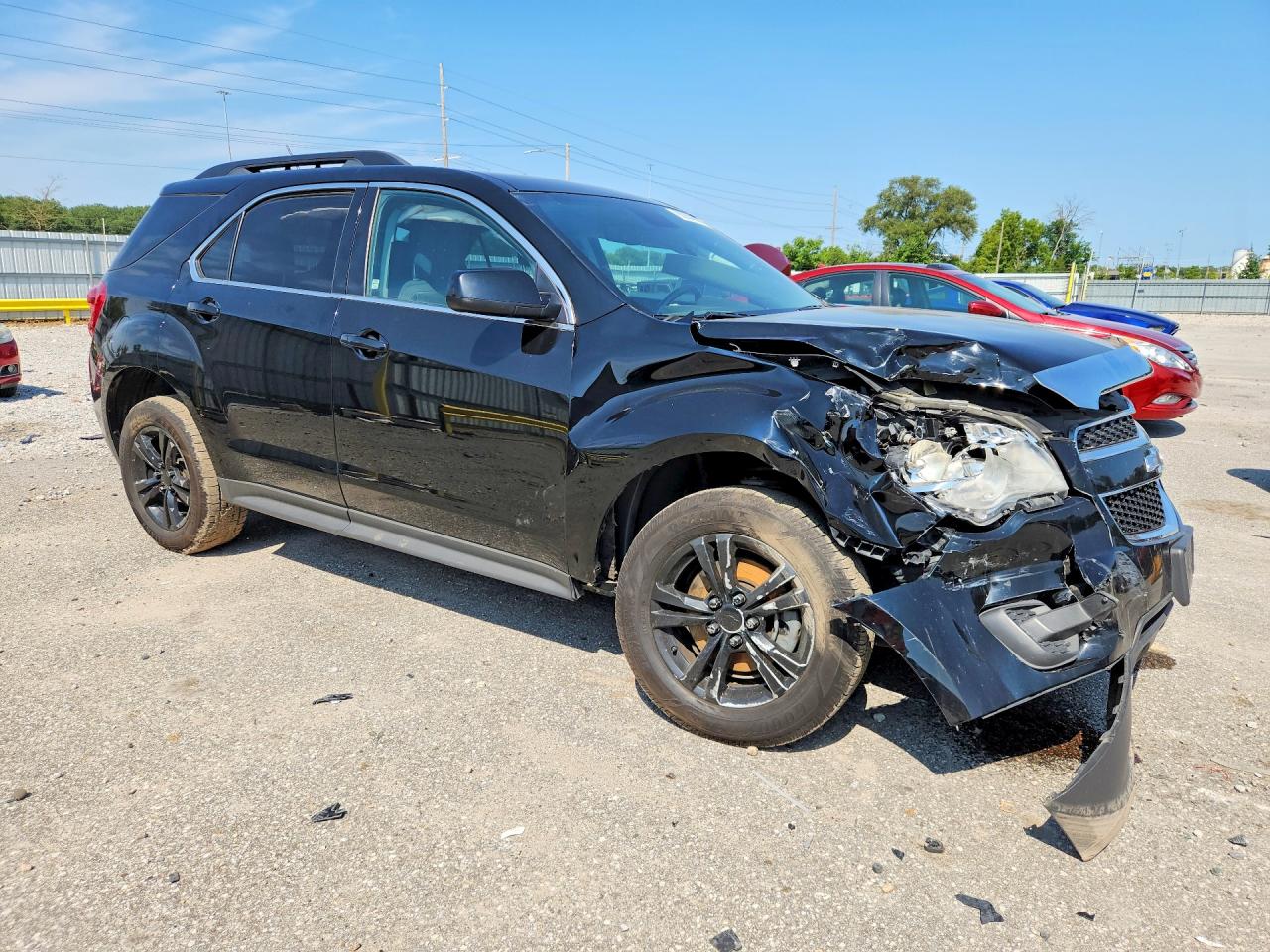 2013 Chevrolet Equinox Lt Black vin: 2GNALDEK4D1112685