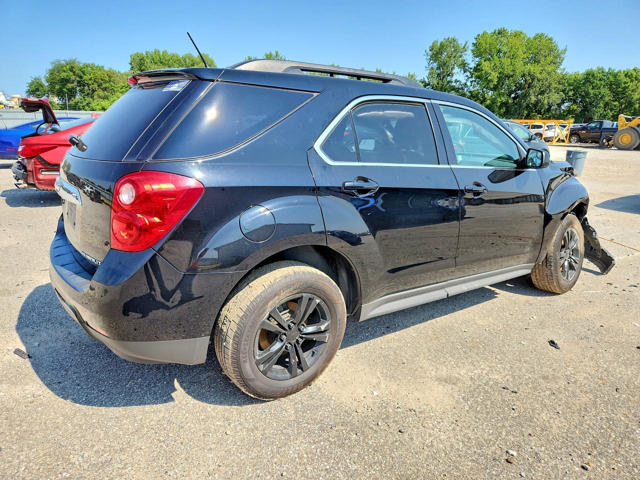 2013 Chevrolet Equinox Lt Black vin: 2GNALDEK4D1112685