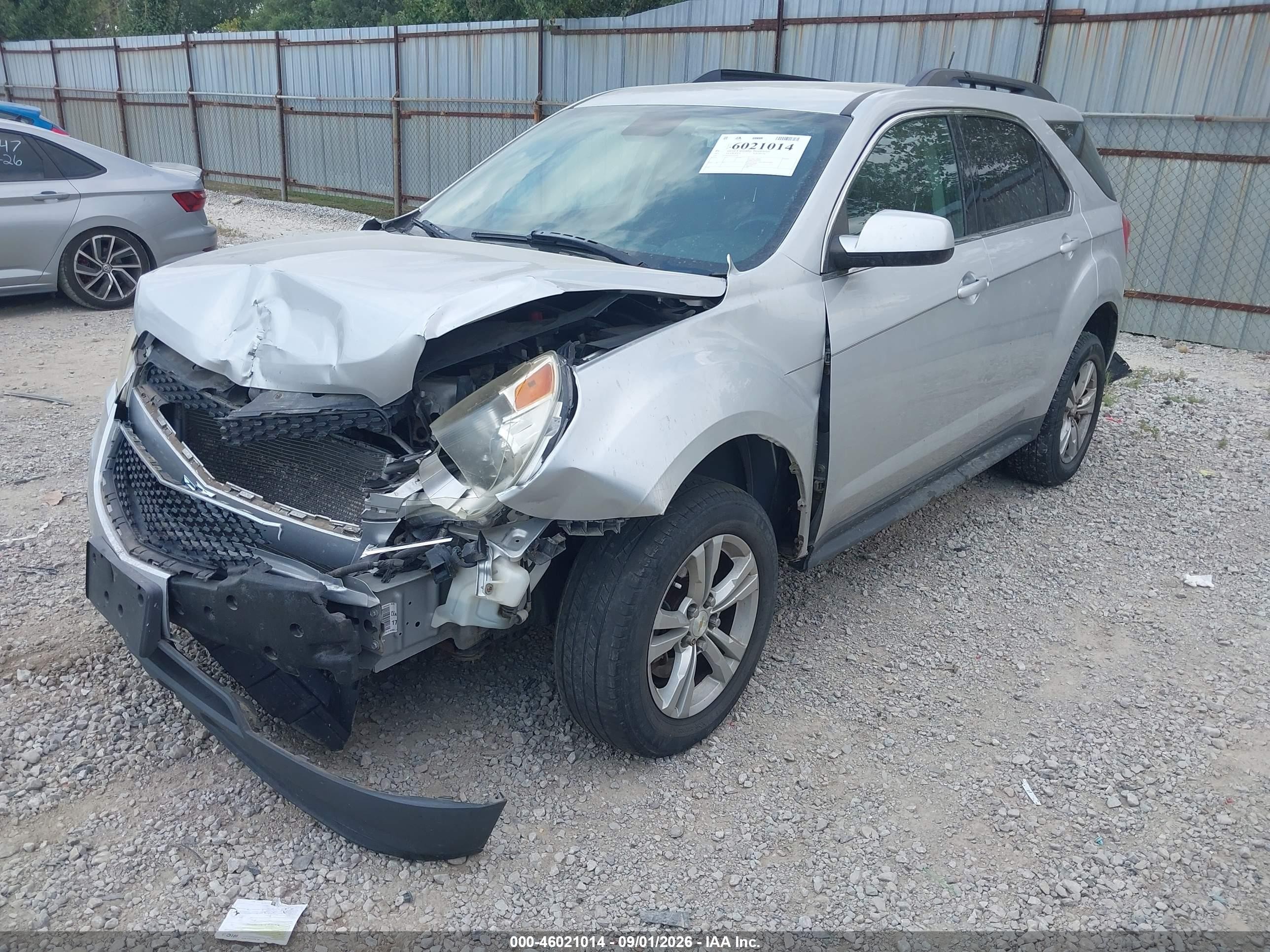 2013 Chevrolet Equinox 1lt Silver vin: 2GNALDEK4D1179738
