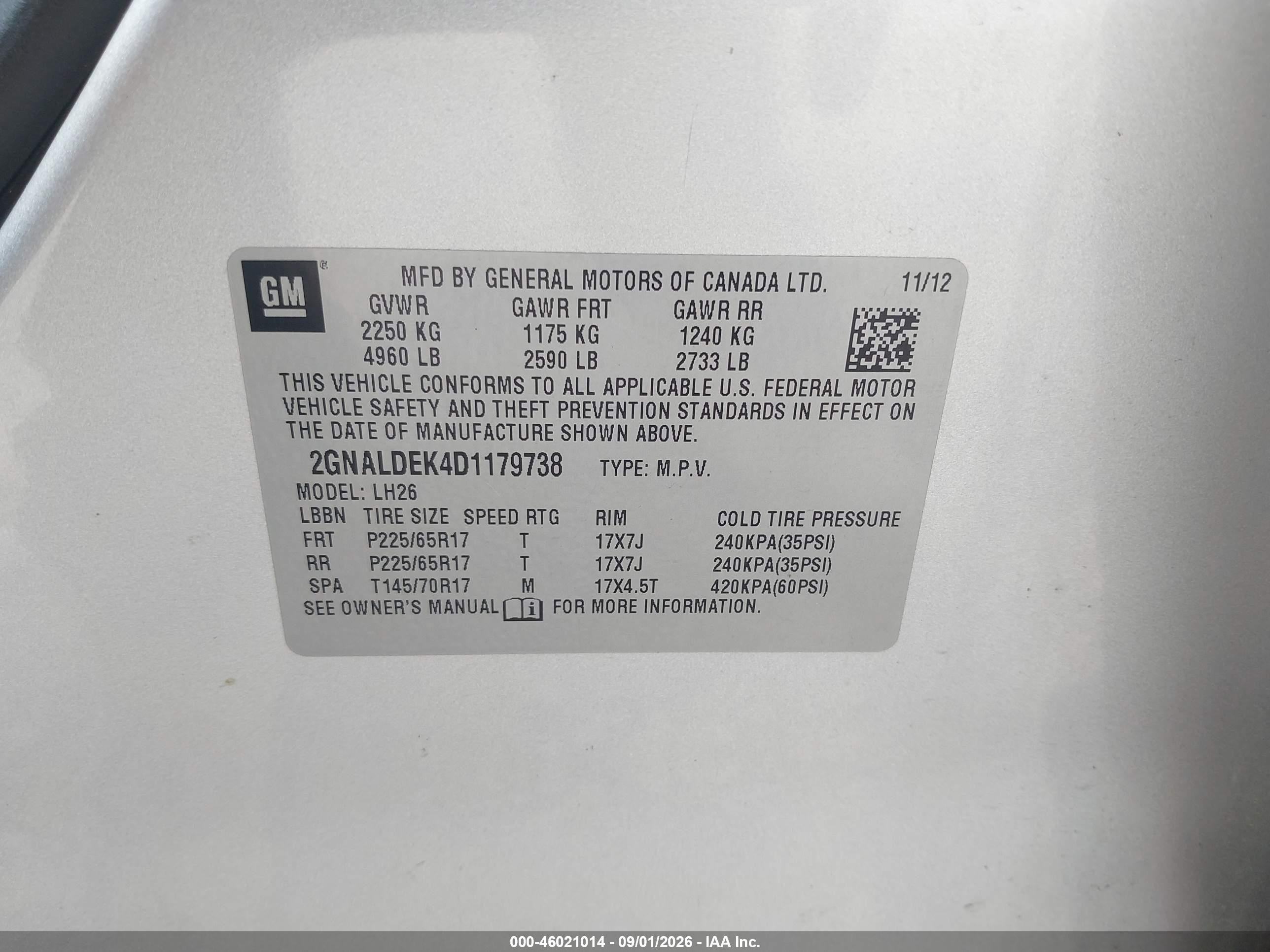 2013 Chevrolet Equinox 1lt Silver vin: 2GNALDEK4D1179738
