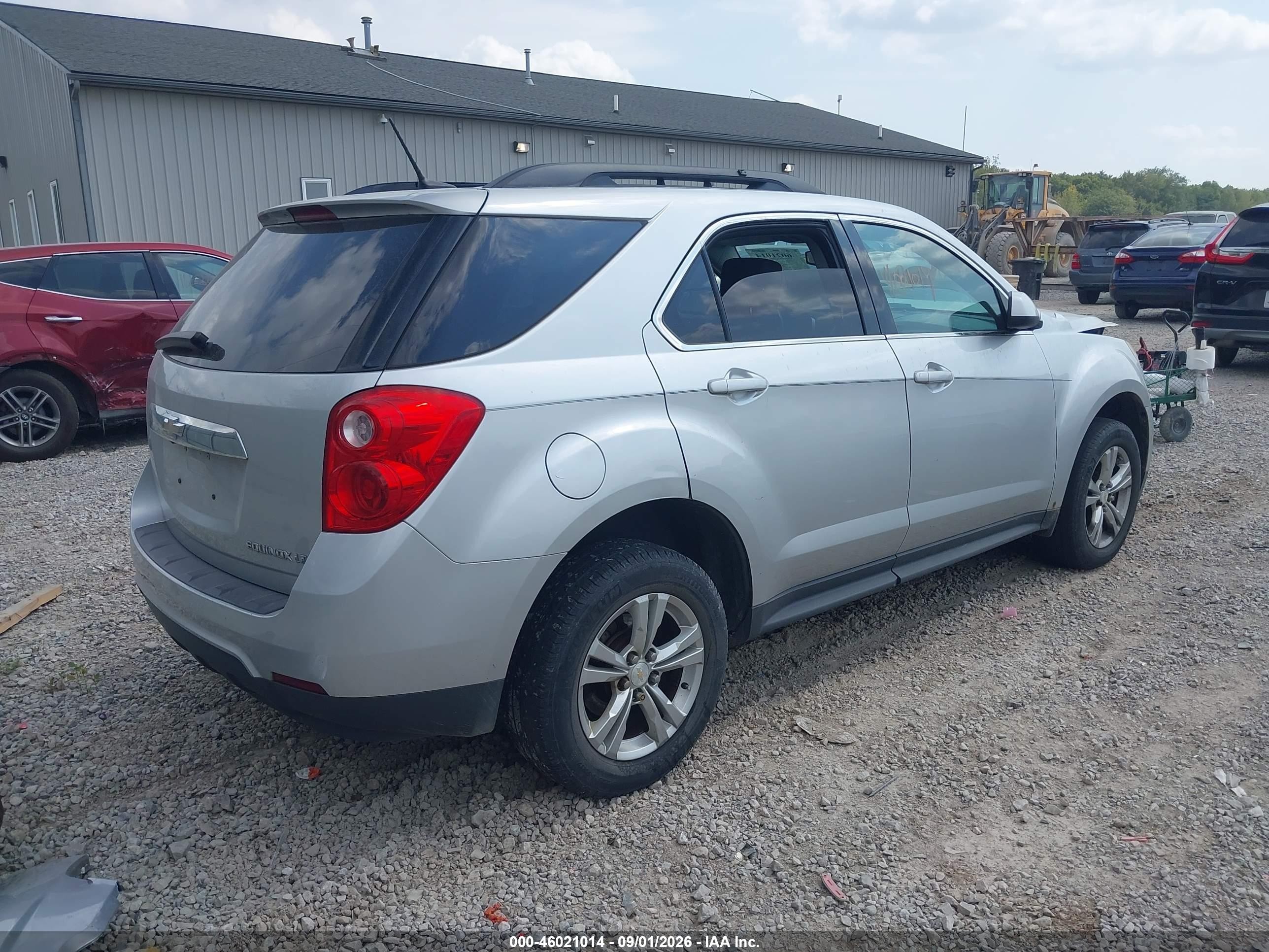 2013 Chevrolet Equinox 1lt Silver vin: 2GNALDEK4D1179738
