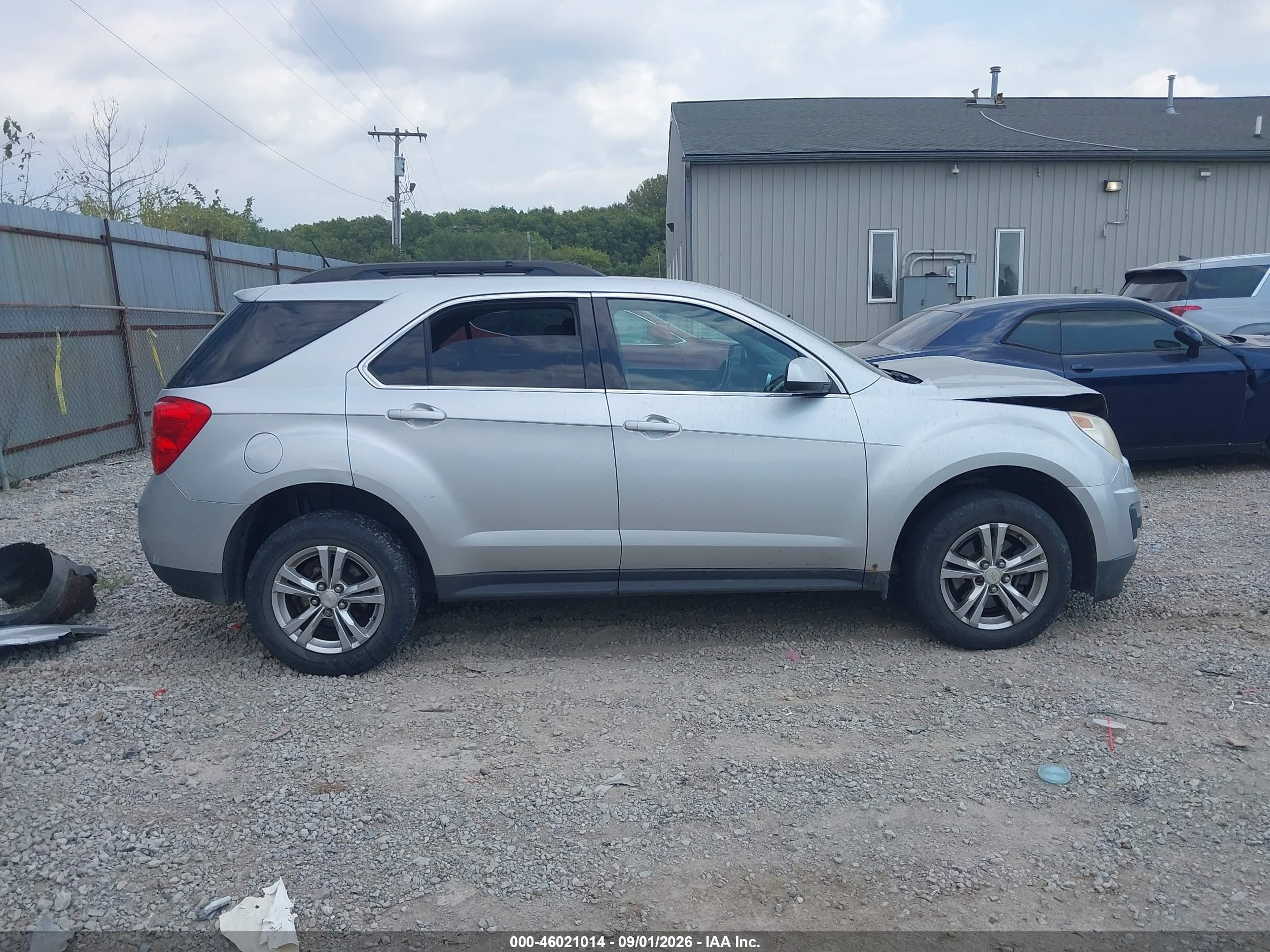 2013 Chevrolet Equinox 1lt Silver vin: 2GNALDEK4D1179738