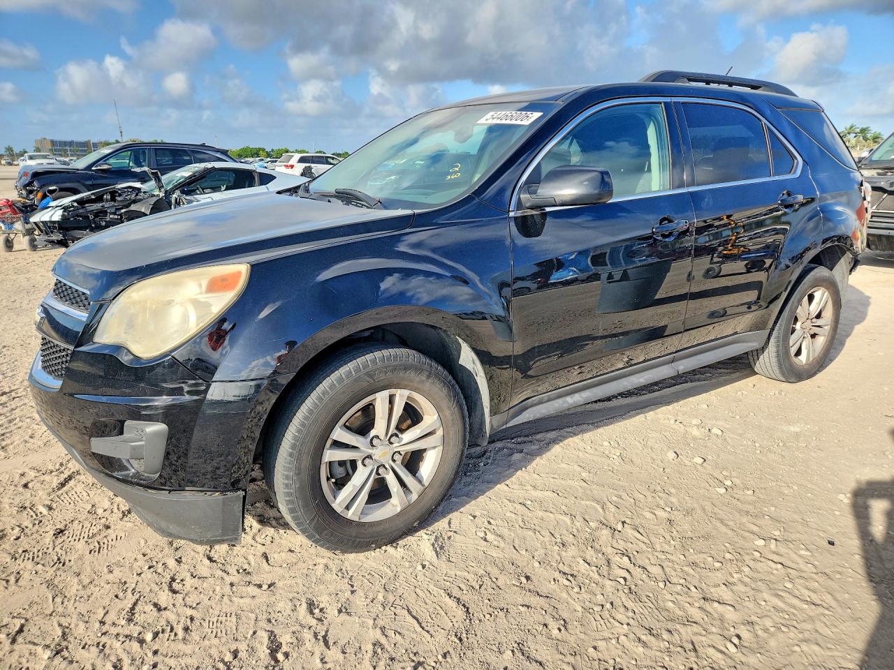 2013 Chevrolet Equinox Lt Black vin: 2GNALDEK4D1226671