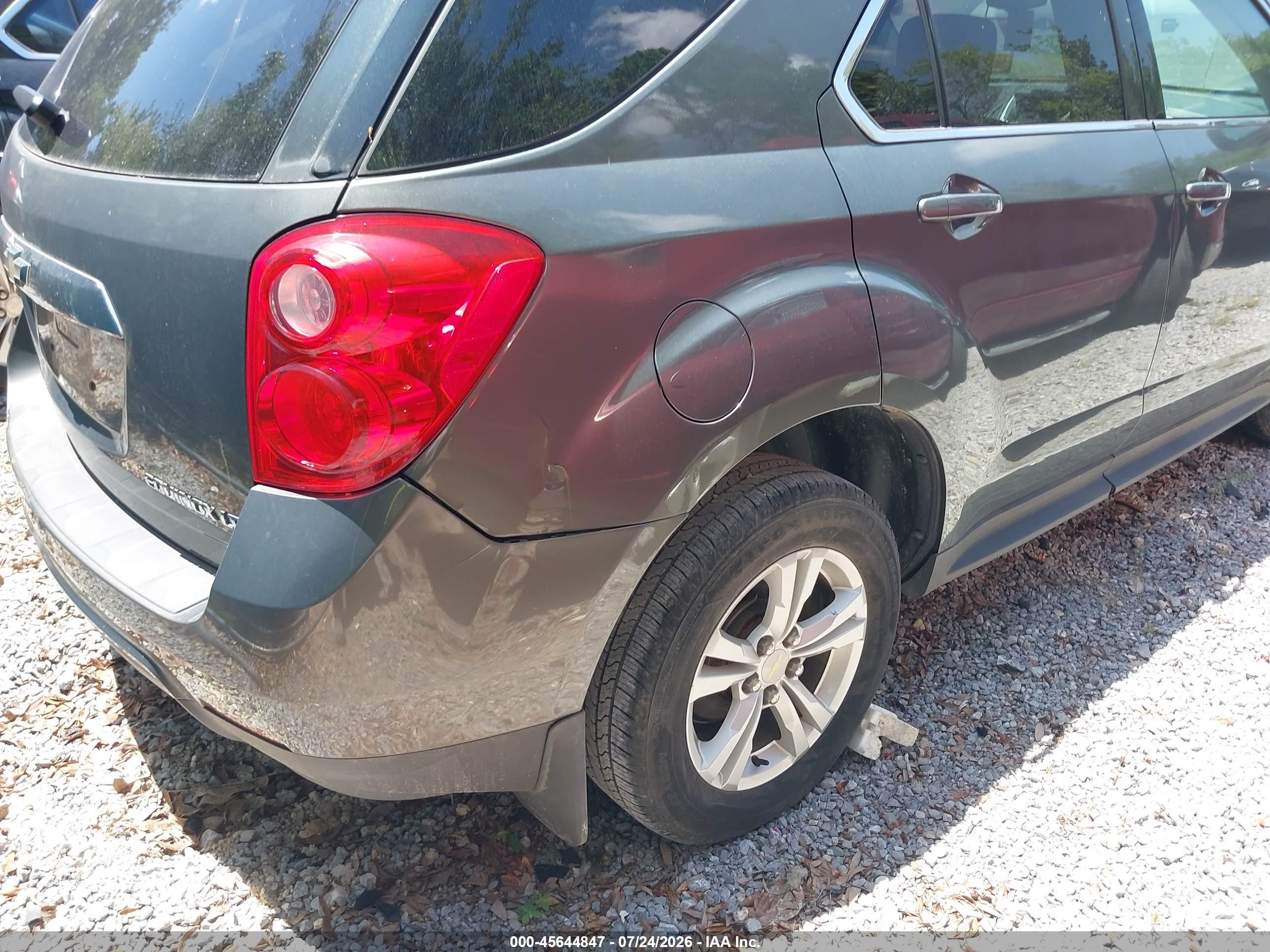 2013 Chevrolet Equinox Lt Gray vin: 2GNALDEK4D6100359