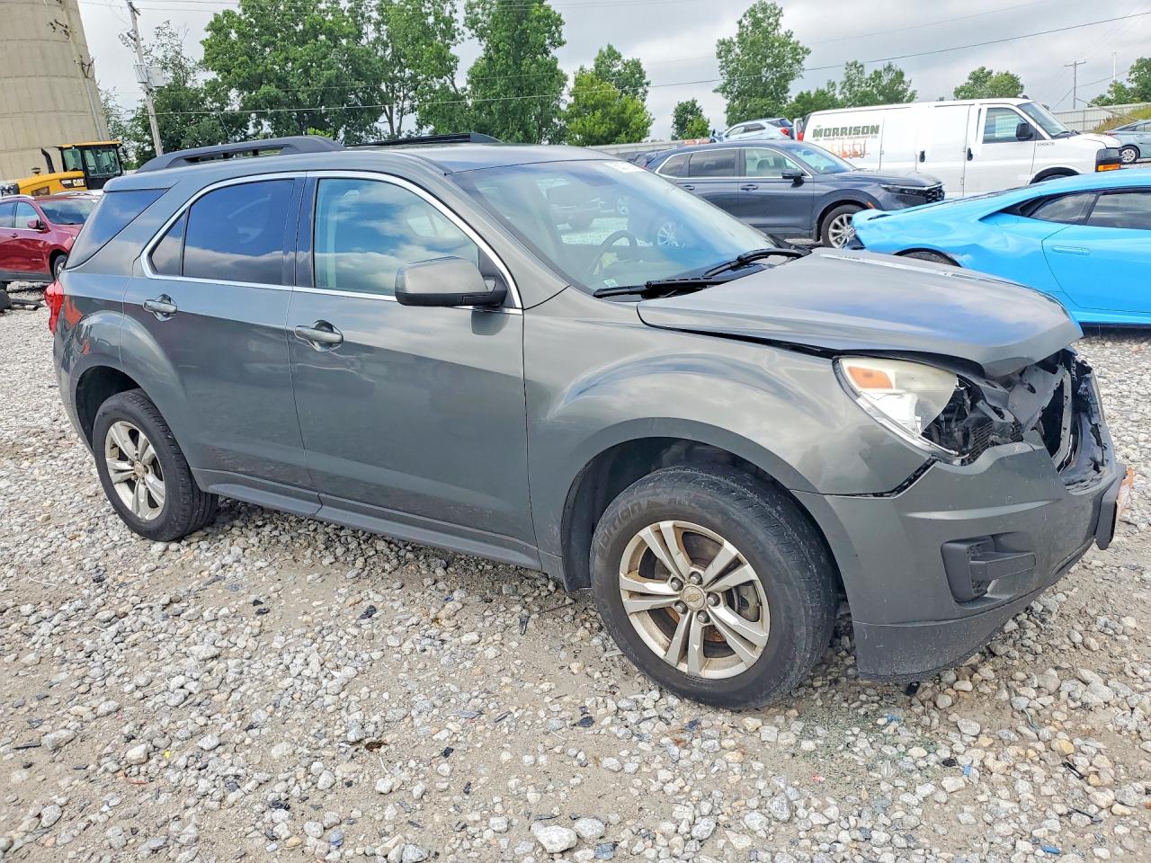 2013 Chevrolet Equanoix Gray vin: 2GNALDEK4D6144135