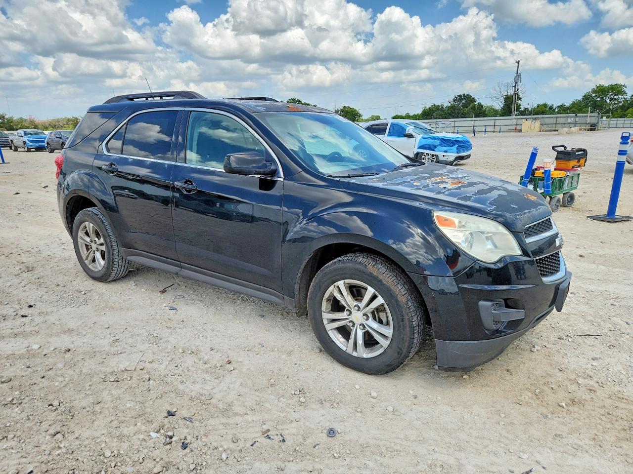 2013 Chevrolet Equinox Lt Black vin: 2GNALDEK4D6146113