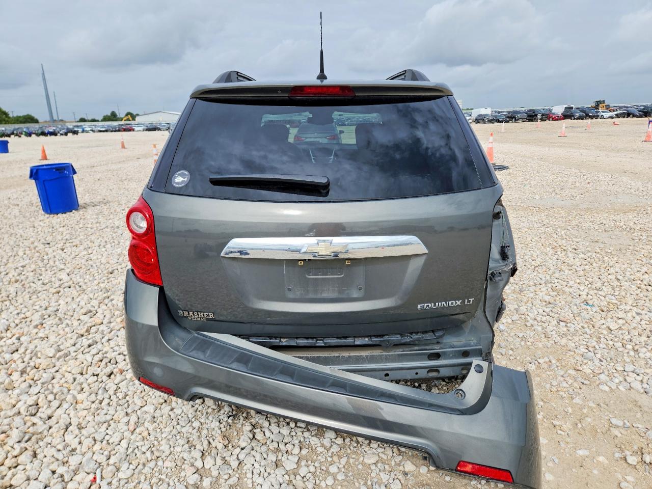 2013 Chevrolet Equinox Lt Gray vin: 2GNALDEK4D6198177