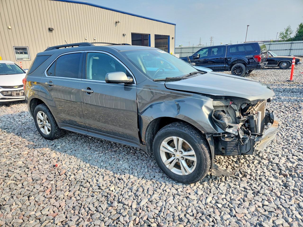2013 Chevrolet Equinox Lt Gray vin: 2GNALDEK4D6202065