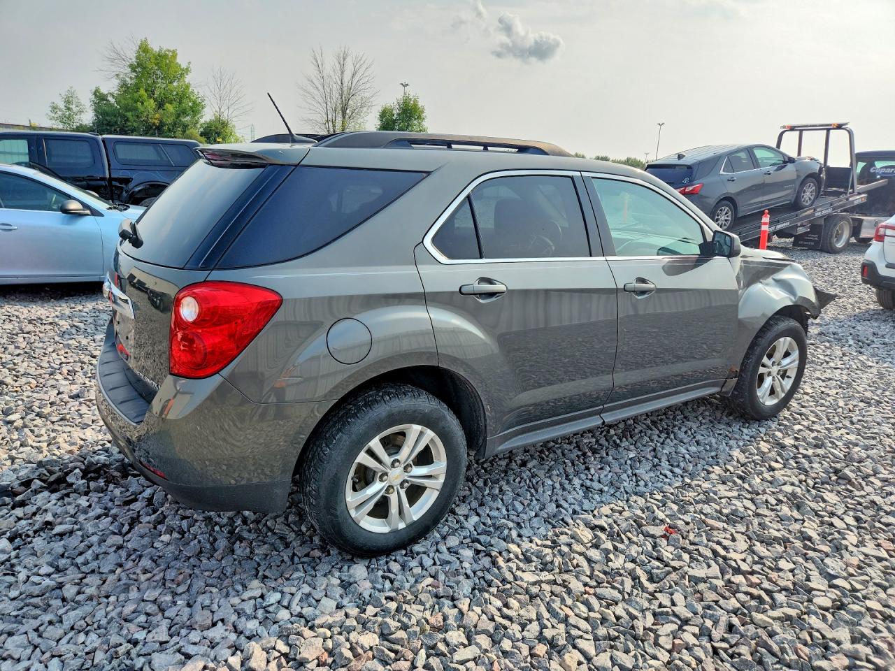 2013 Chevrolet Equinox Lt Gray vin: 2GNALDEK4D6202065
