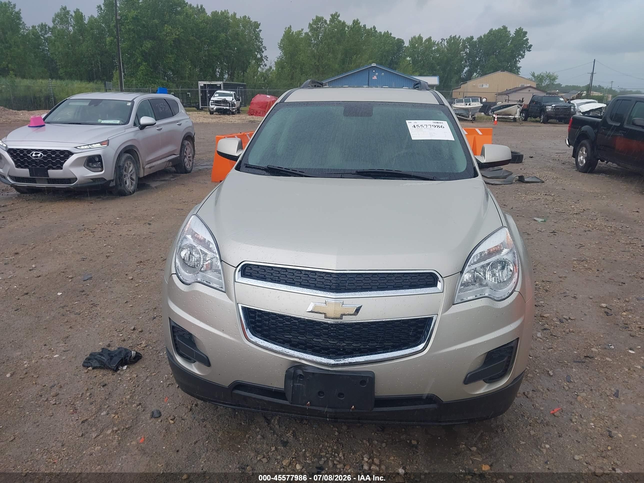2013 Chevrolet Equinox Lt Gold vin: 2GNALDEK4D6207881