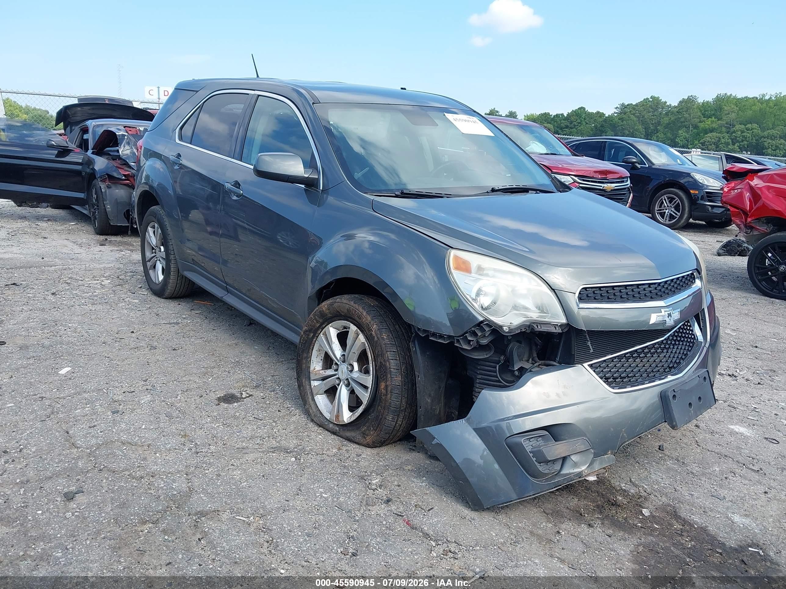 2013 Chevrolet Equinox Lt Серый vin: 2GNALDEK4D6236975