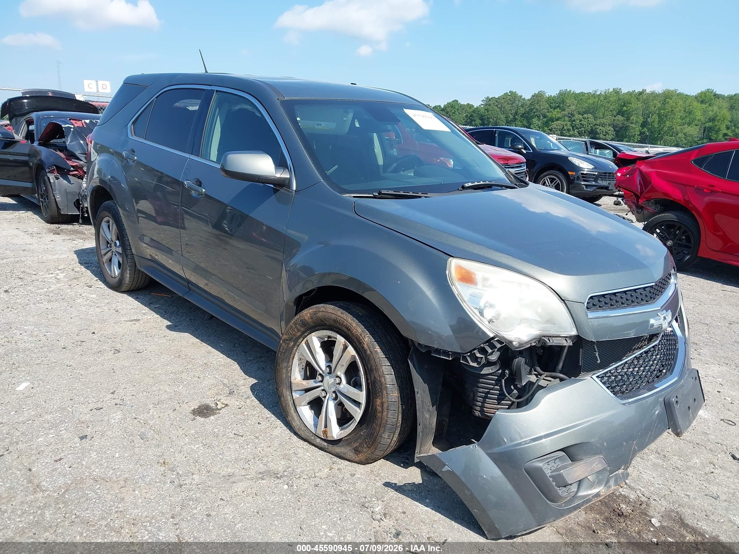 2013 Chevrolet Equinox Lt Серый vin: 2GNALDEK4D6236975