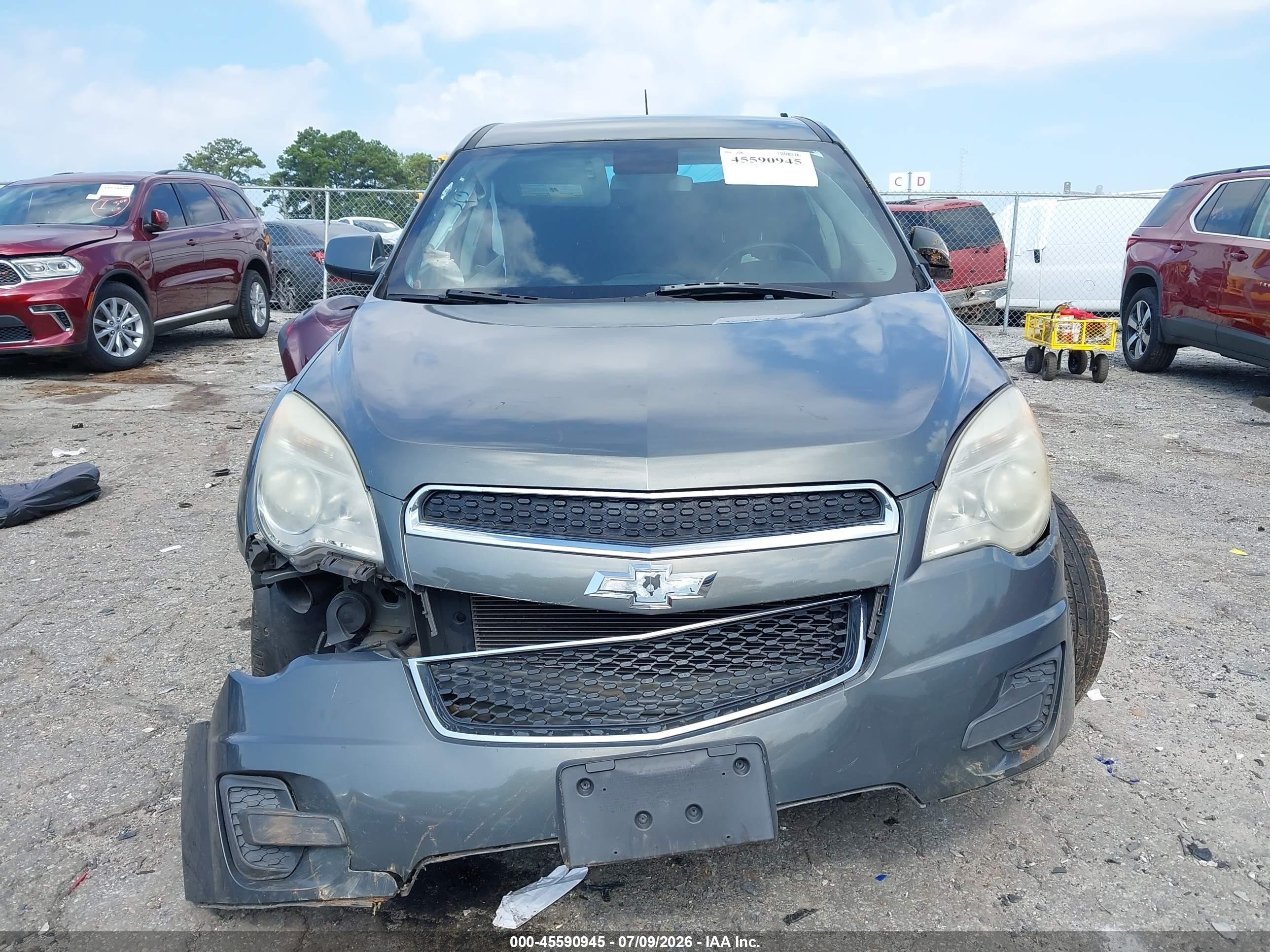 2013 Chevrolet Equinox Lt Серый vin: 2GNALDEK4D6236975