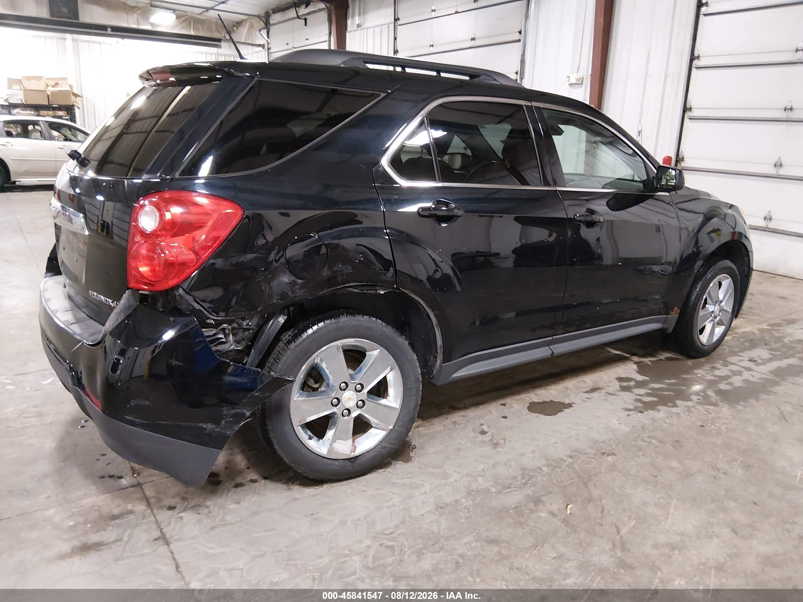 2013 Chevrolet Equinox Lt Black vin: 2GNALDEK4D6258054